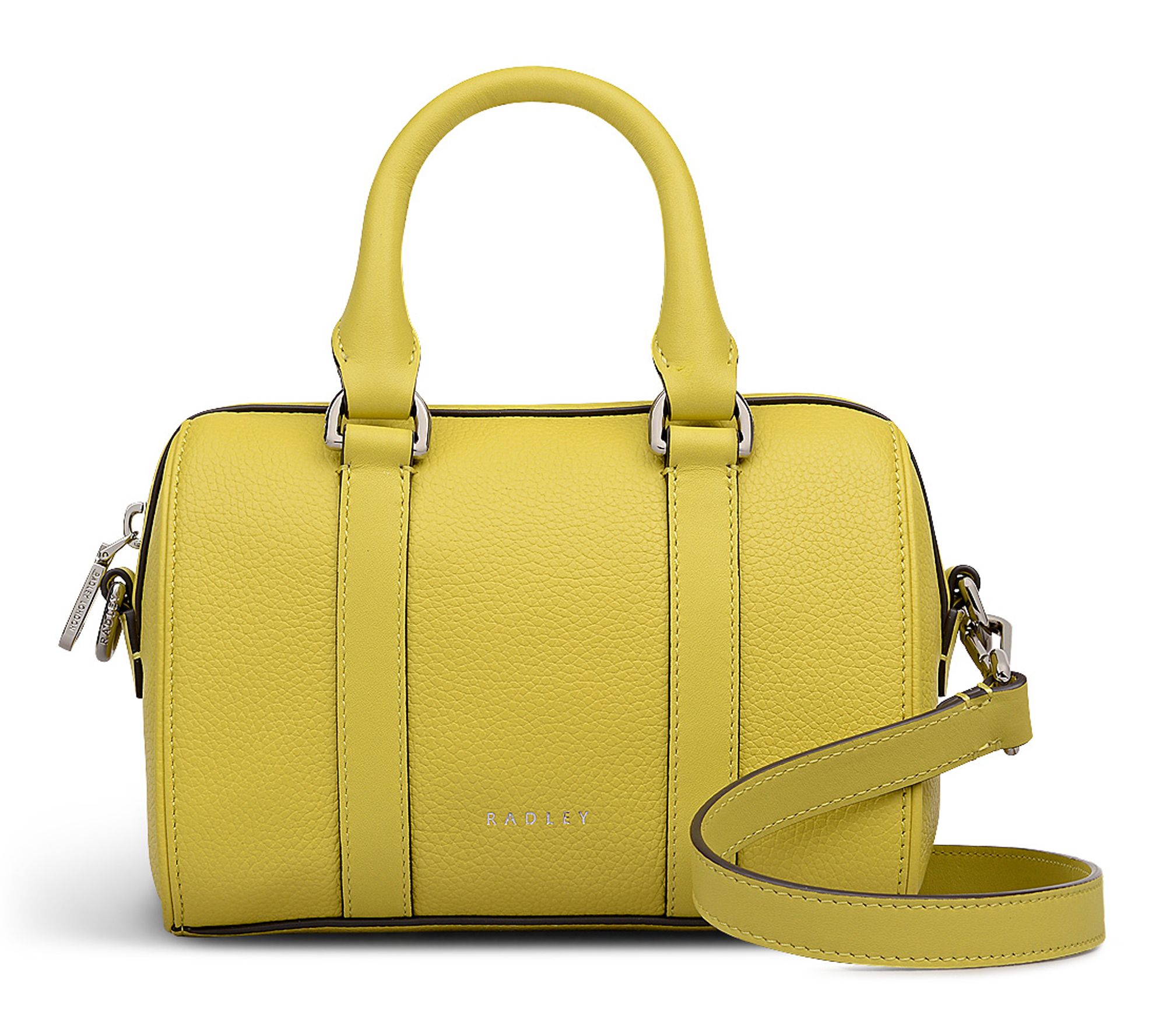 RADLEY Noble Alley Mini Zip Top Leather Satchel