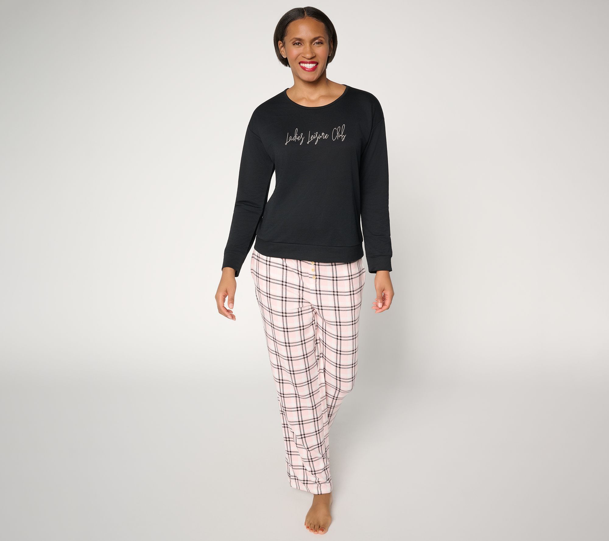 "As Is" MUK LUKS French Terry and Butterknit Lounge Set