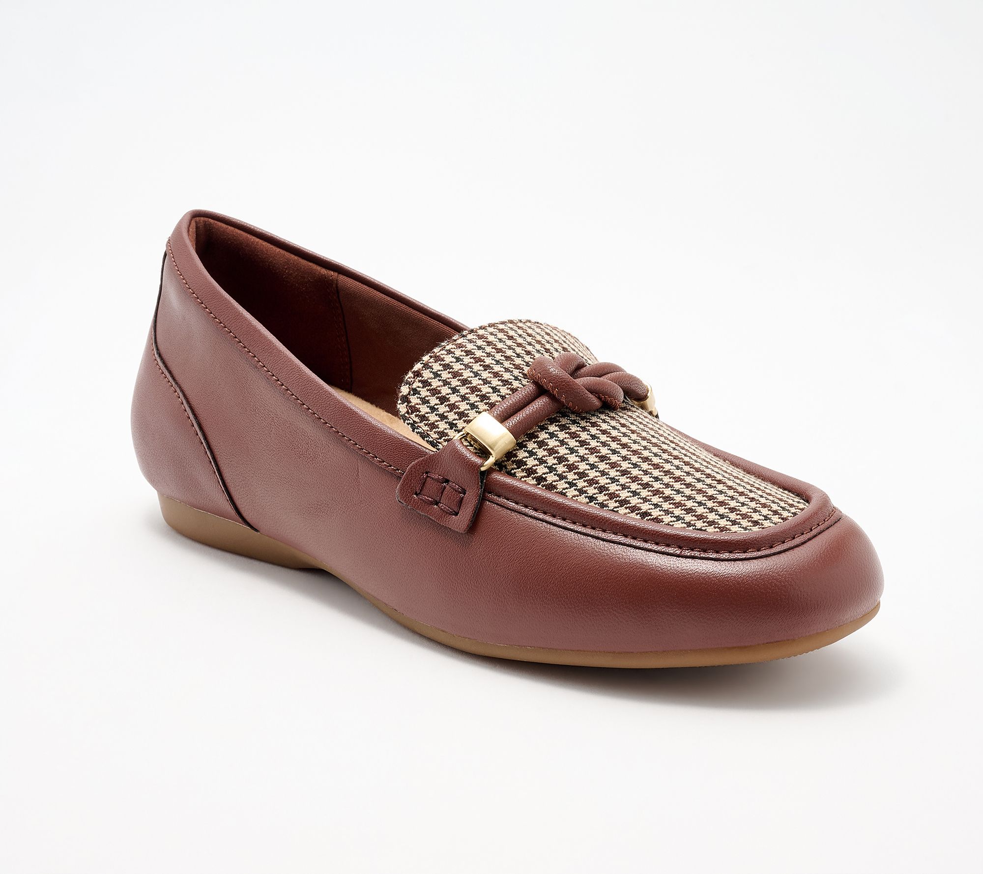  Clarks Collection Leather or Textile Loafers -Cathrynn Jazz