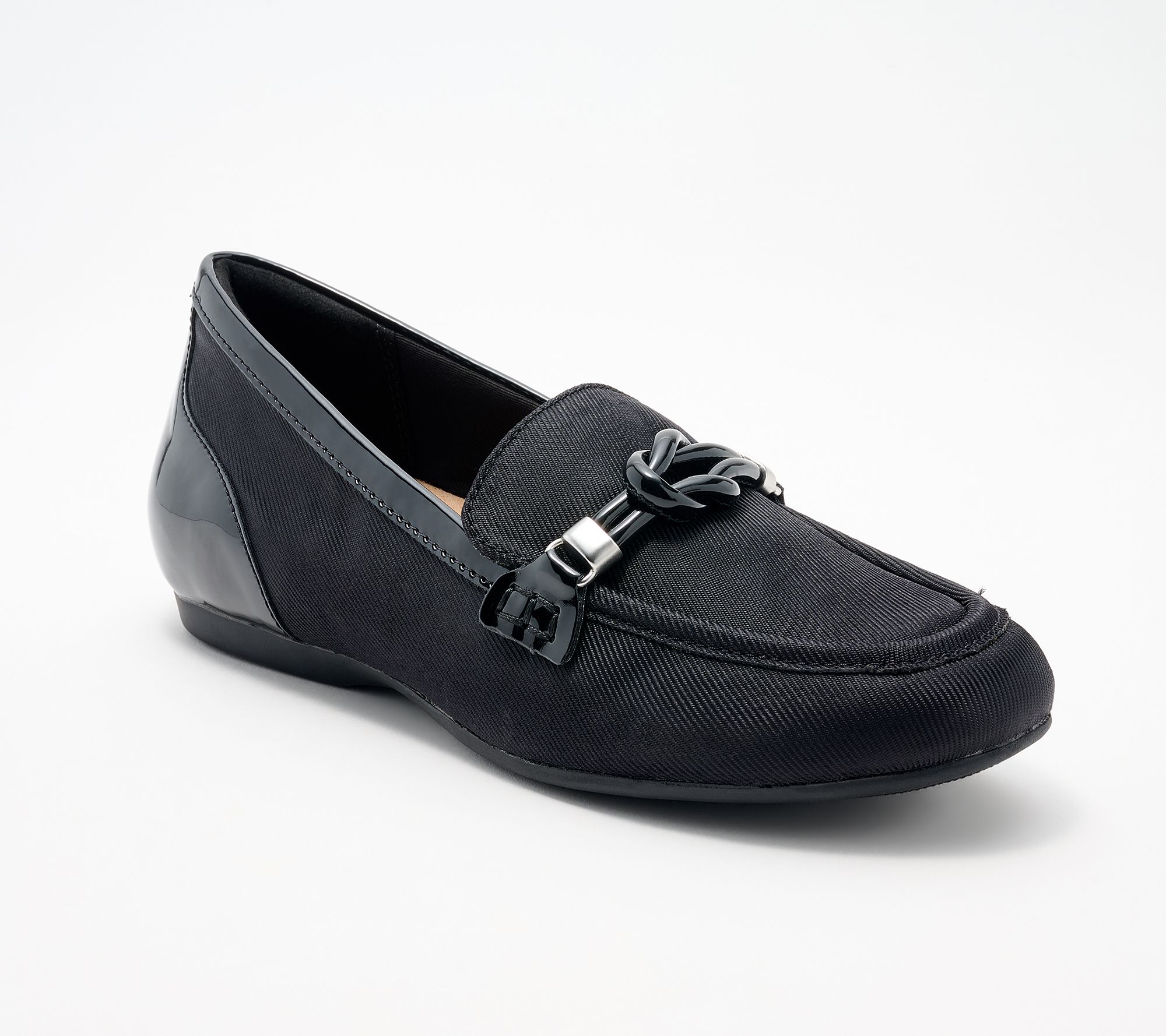 Clarks Collection Leather or Textile Loafers -Cathrynn Jazz