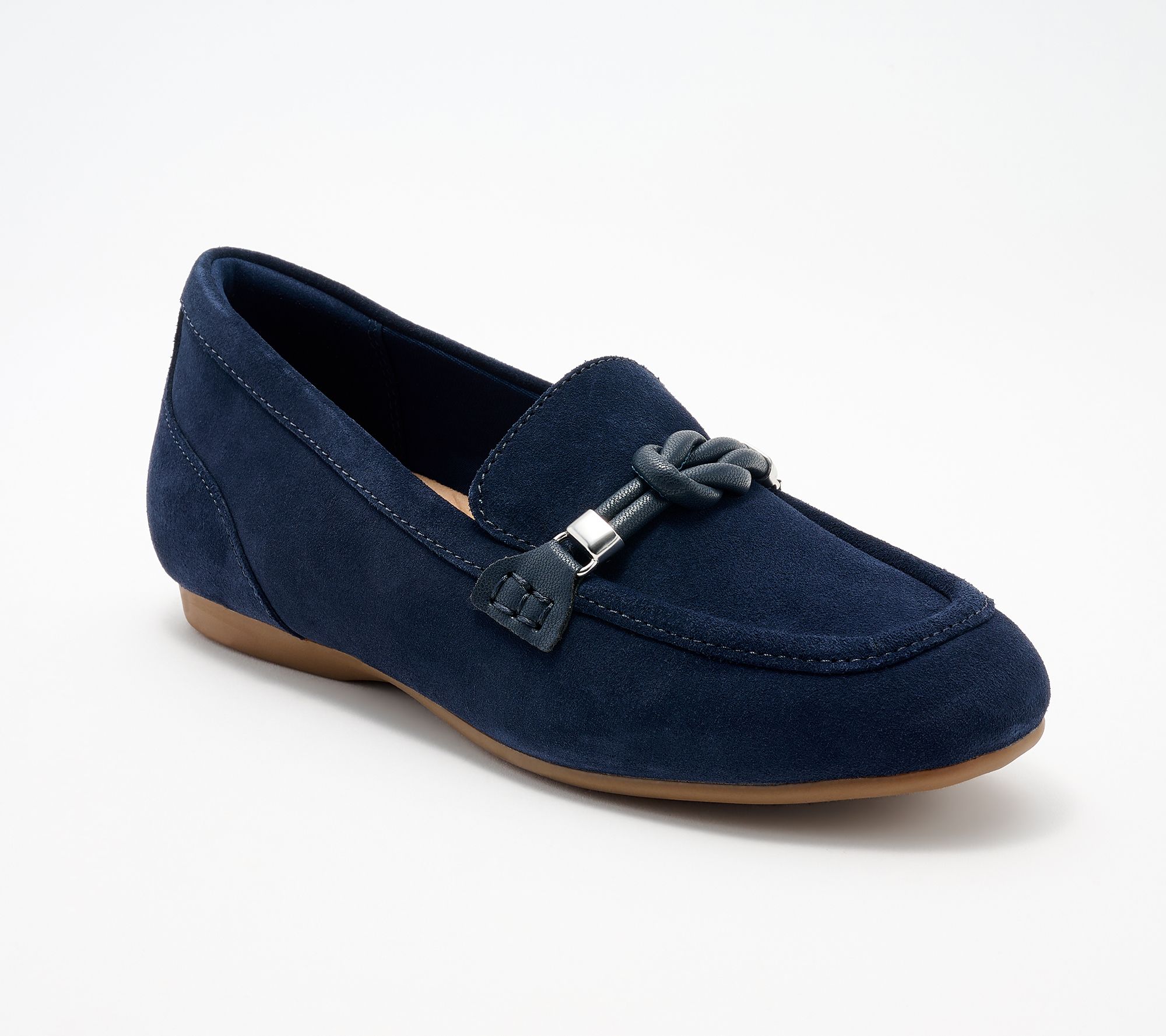 Clarks Collection Leather or Textile Loafers -Cathrynn Jazz