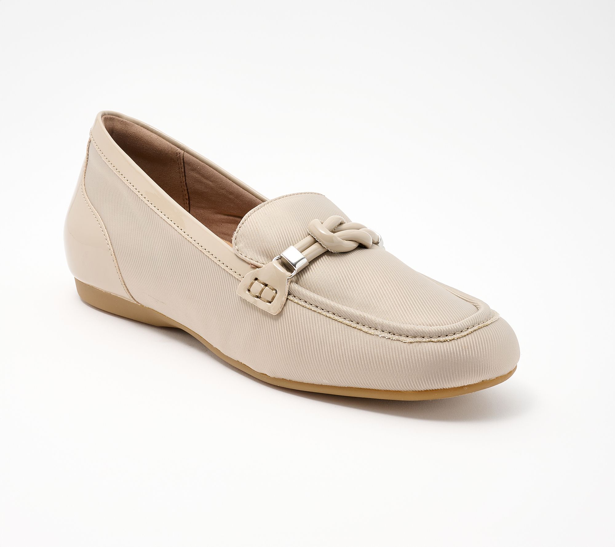 Clarks Collection Leather or Textile Loafers -Cathrynn Jazz
