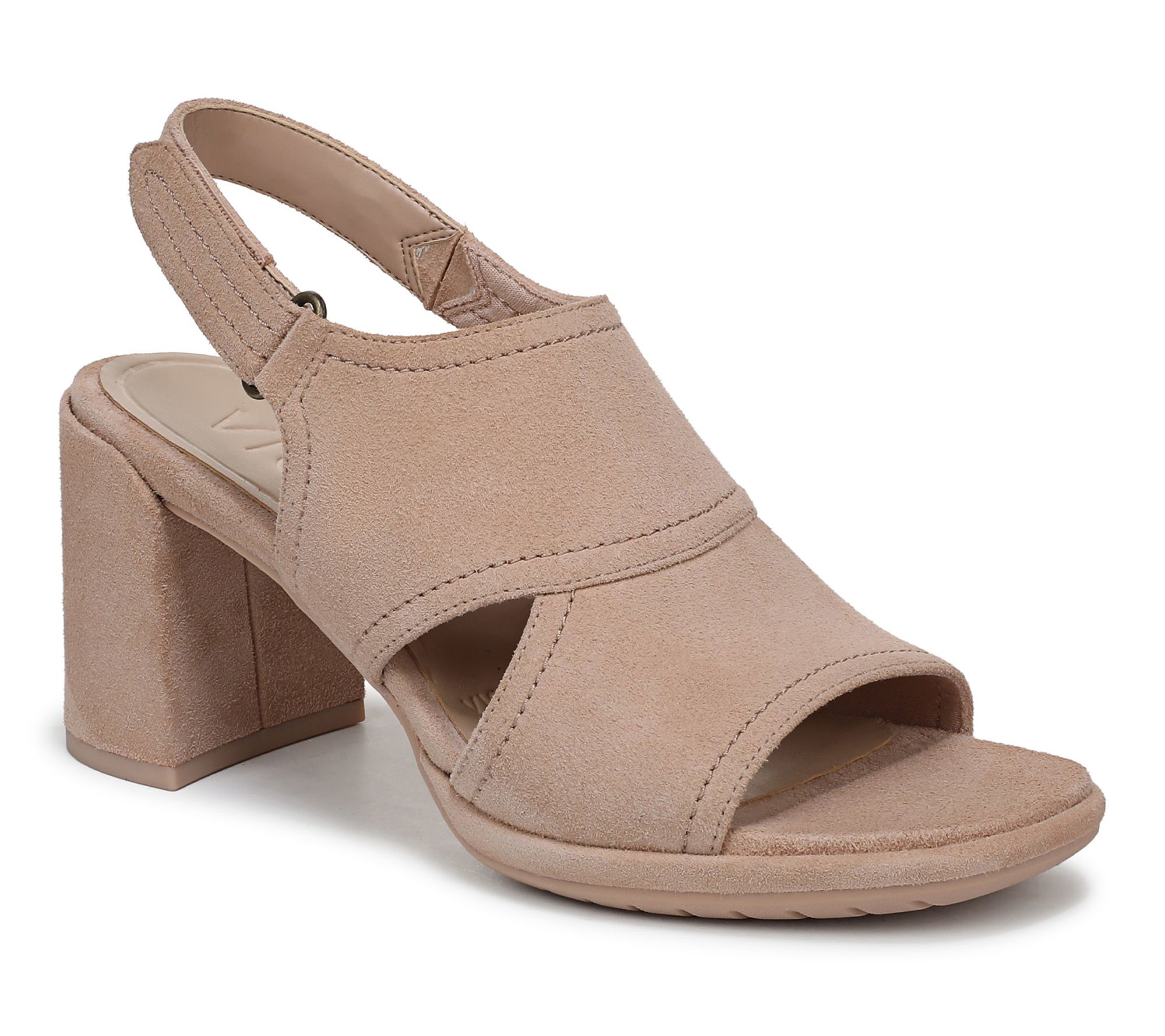 Vionic Suede Slingback Sandal - Bolinas