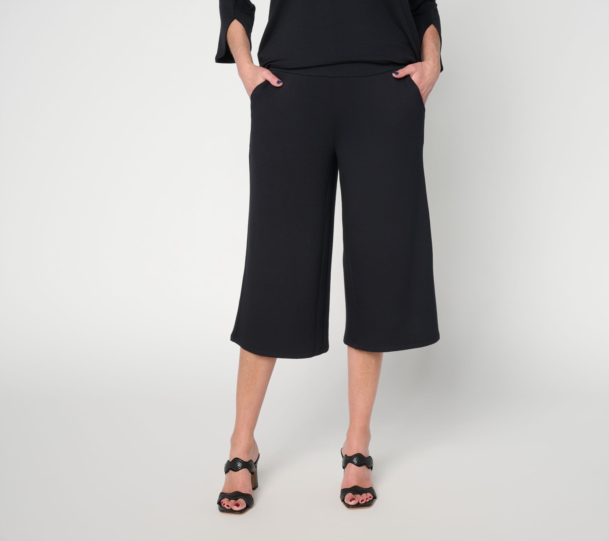 "As Is" Brandis Dress Out Loud Reg Acquitted Knit Island Capri