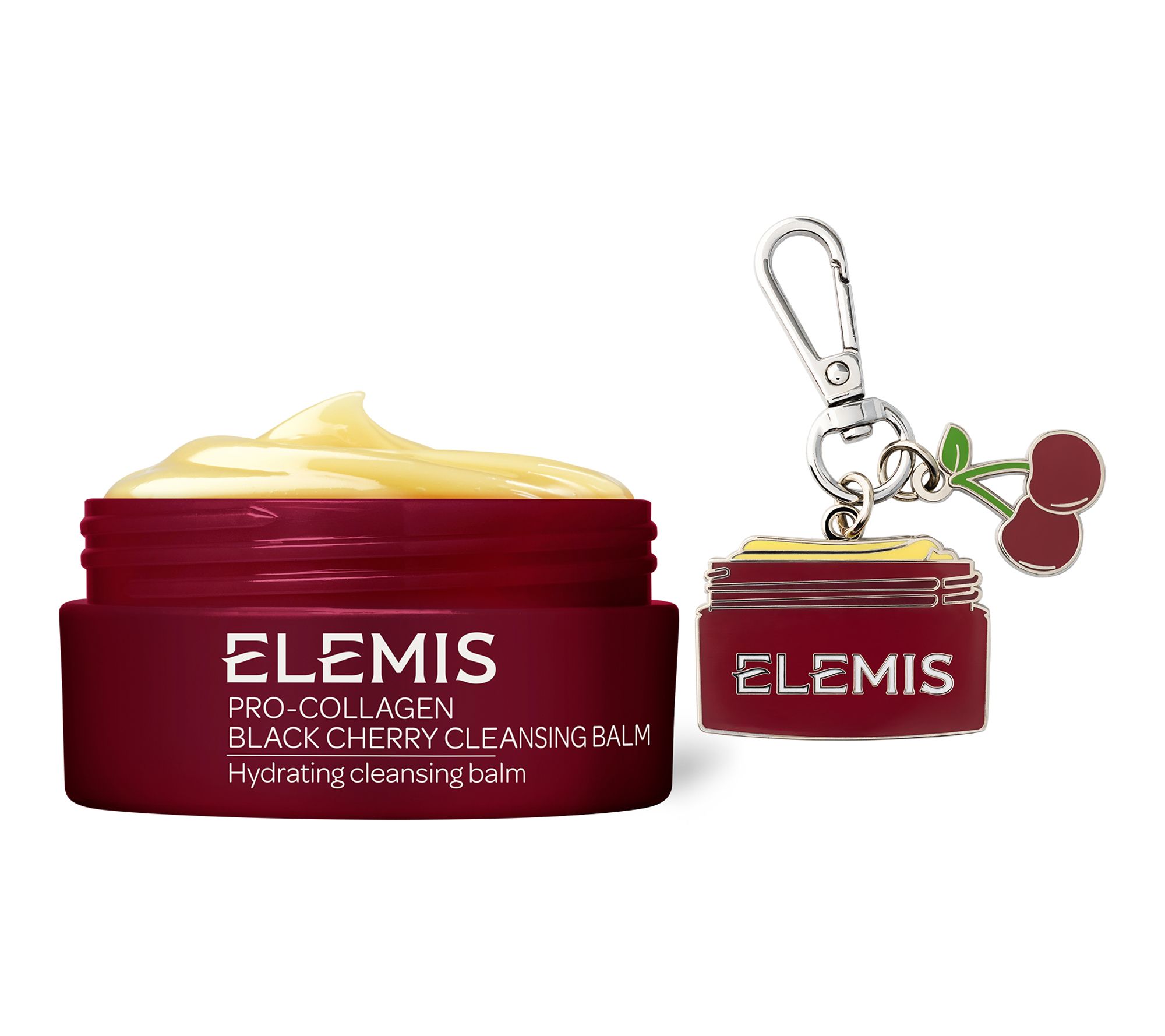 ELEMIS Pro-Collagen Black Cherry Cleansing Balm W/Key Chain