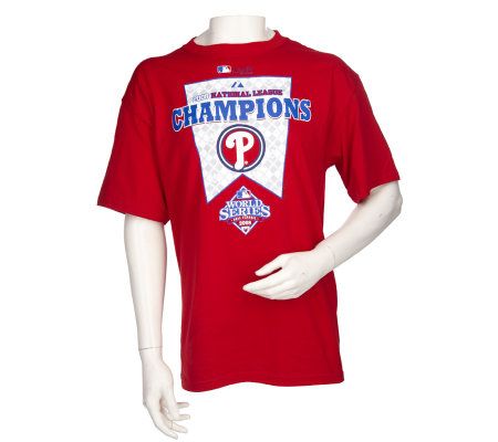 Philadelphia Phillies 2008 NLCS Champions Locker Room T-Shirt 