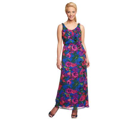 qvc isaac mizrahi maxi dresses