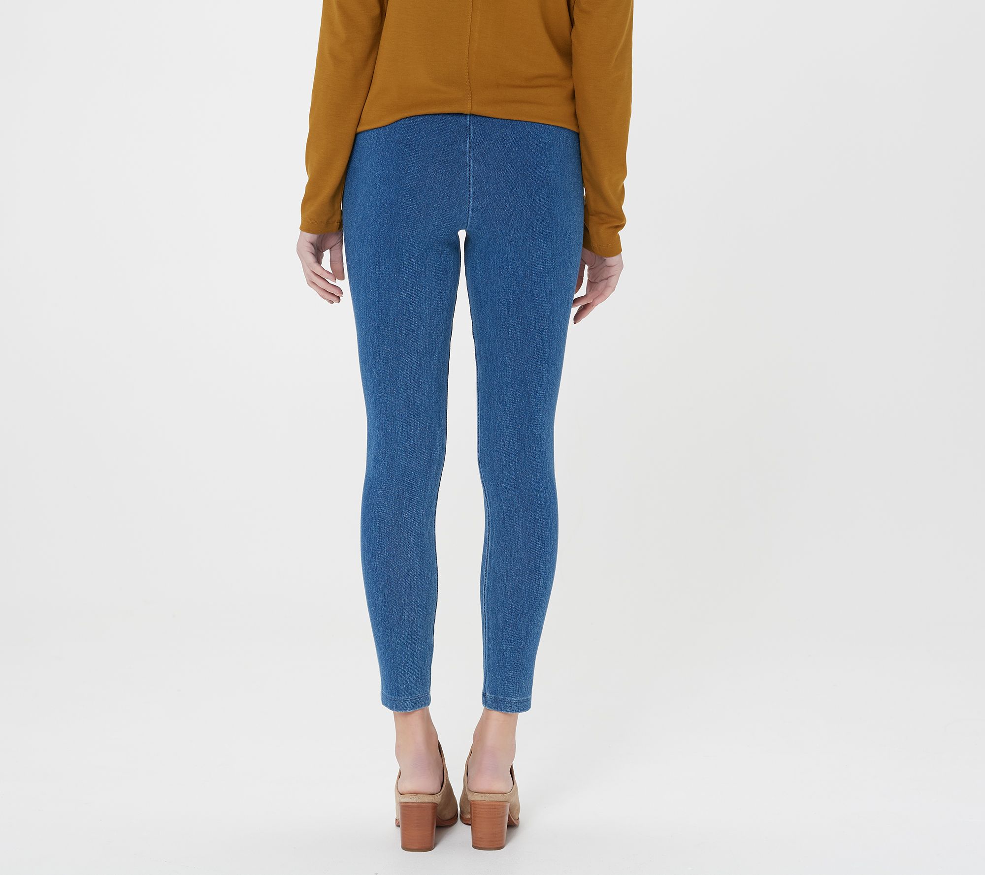 Wicked by Women with Control Prime Stretch Denim Leggings - QVC.com