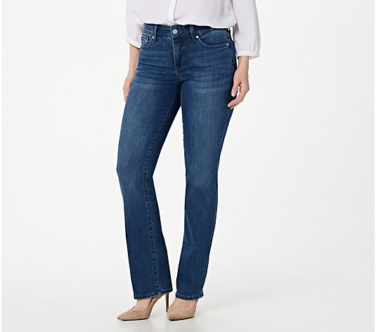 NYDJ Marilyn Straight Uplift Jeans in Cool Embrace - Lana