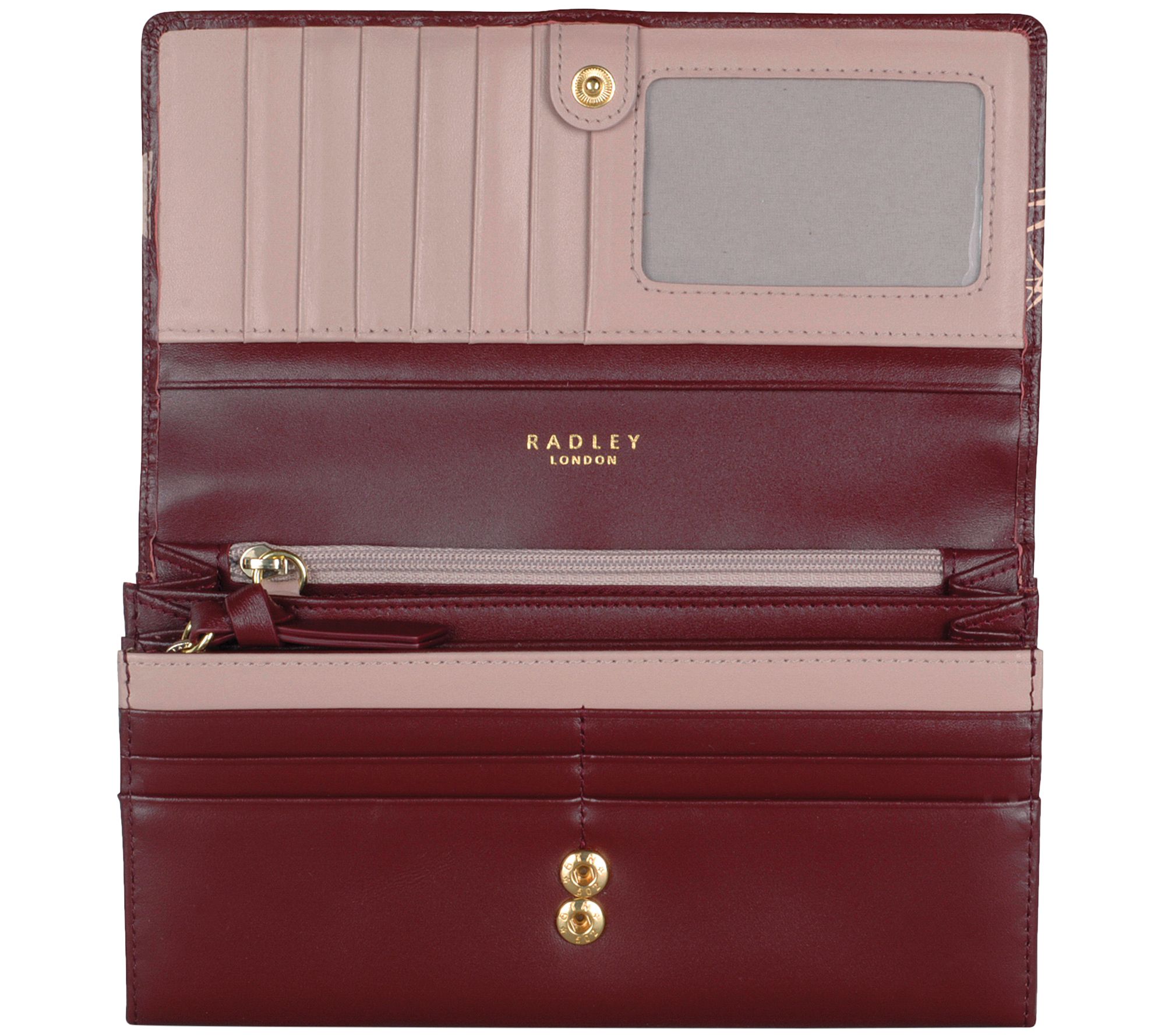 RADLEY London Large Flapover Wild at Heart Leather Wallet