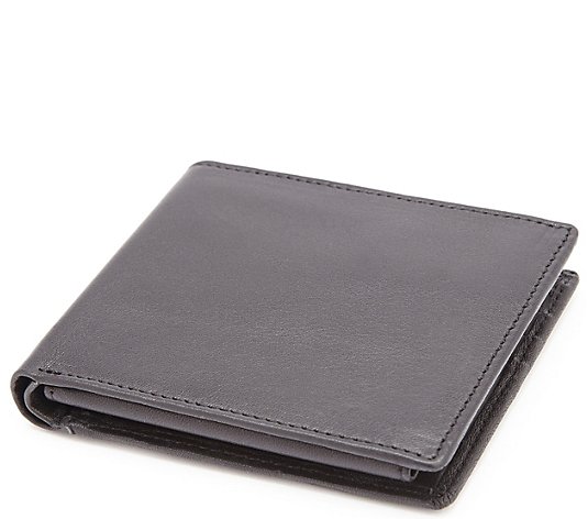 Royce New York Leather Euro Commuter Wallet