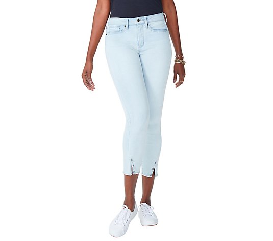 NYDJ Ami Skinny Ankle Jeans with Twisted Side Seams