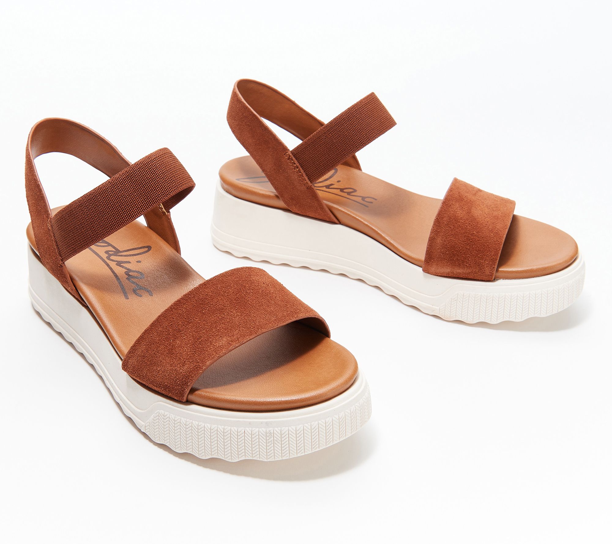 As Is Zodiac Wedge Sandals - Dani