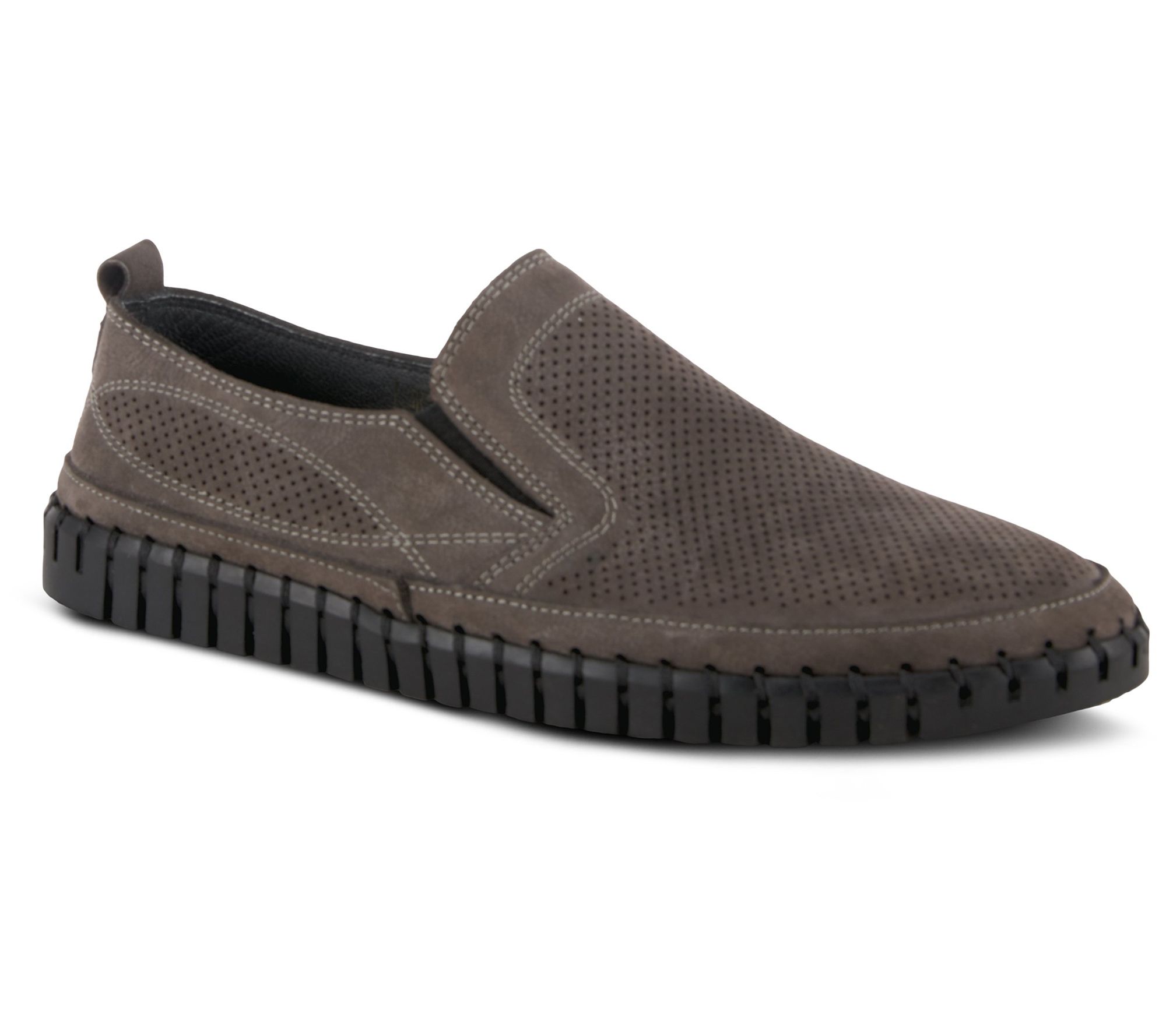 Spring Step Men's Leather Slip-Ons - Mateo