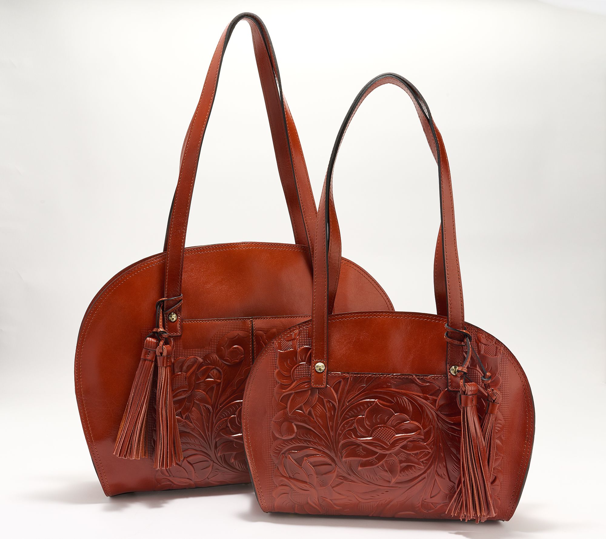 Patricia leather handbag MCM Black in Leather - 23708630