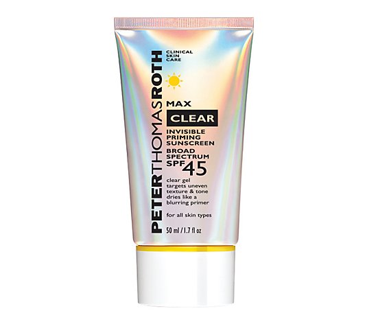 Peter Thomas Roth Max Clear Invisible Priming Sunscreen