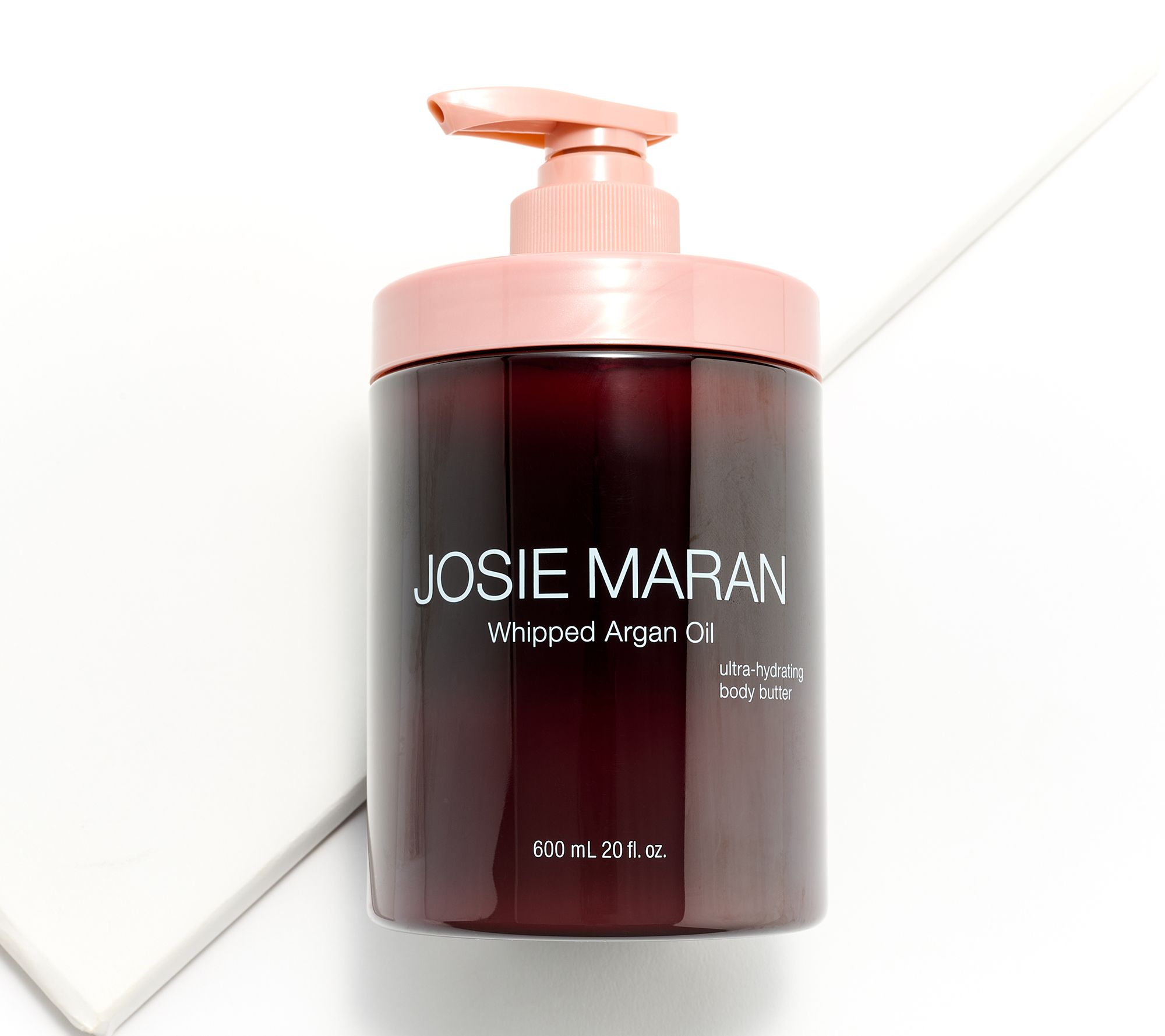 Josie Maran Super-Size Whipped Argan Body Butter with Pump - QVC.com