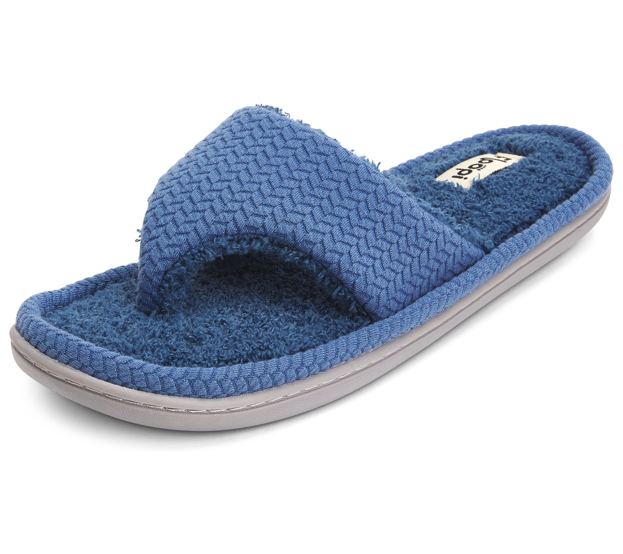 Floopi Women's Rachel French Terry Thong Slippers