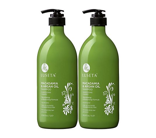 Luseta Macadamia Shampoo and Conditioner 33.8ozBundle
