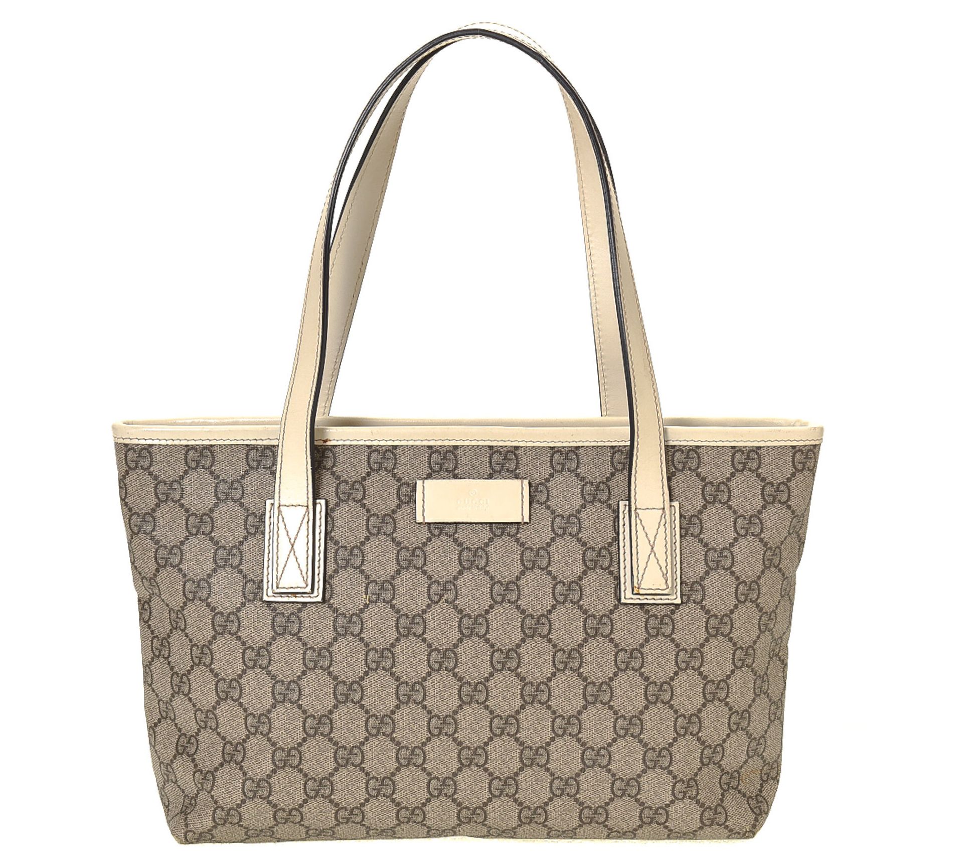 Pre-Owned Gucci GG Supreme Tote Bag - QVC.com