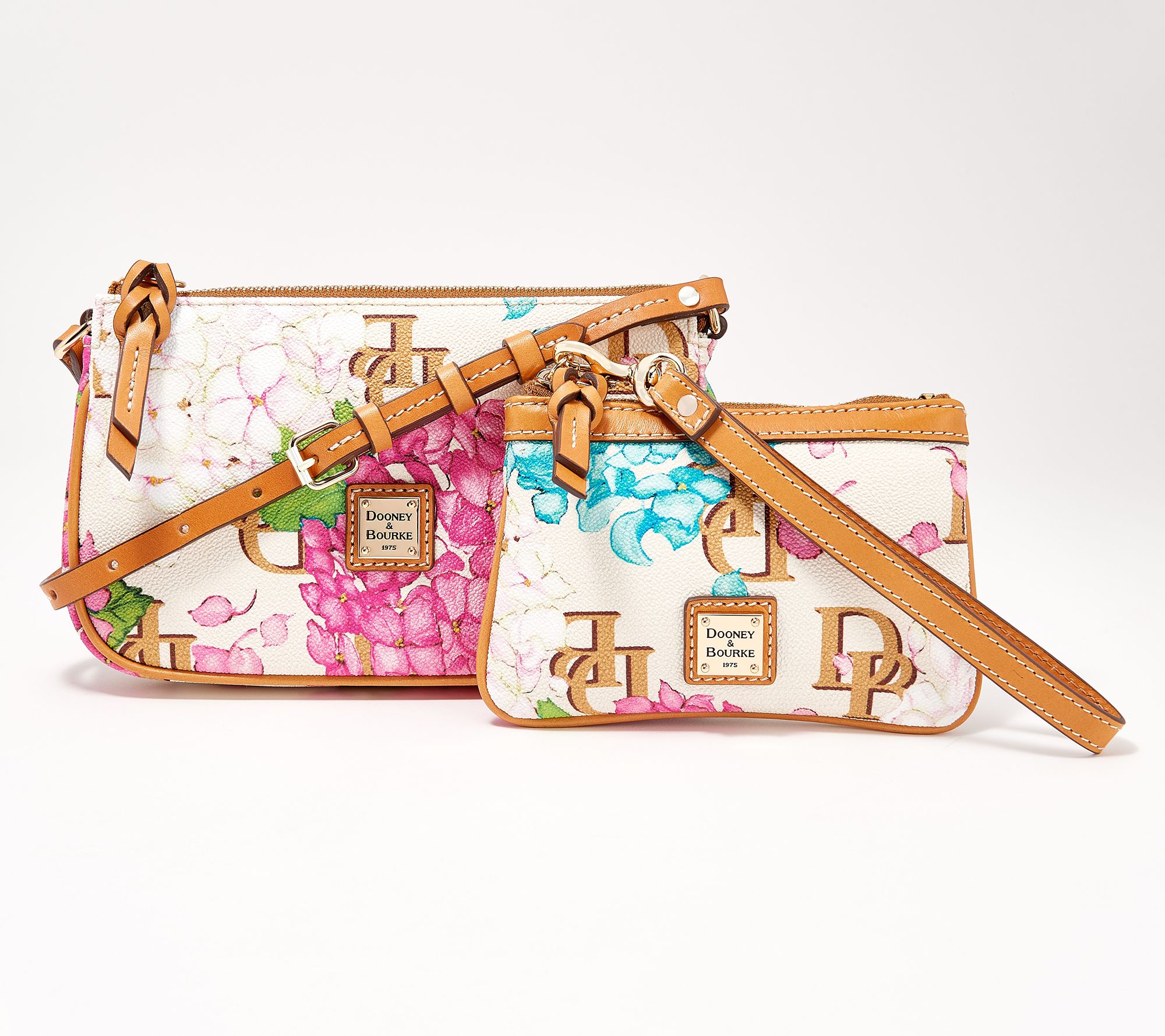 Hydrangea Monogram Lexi Crossbody