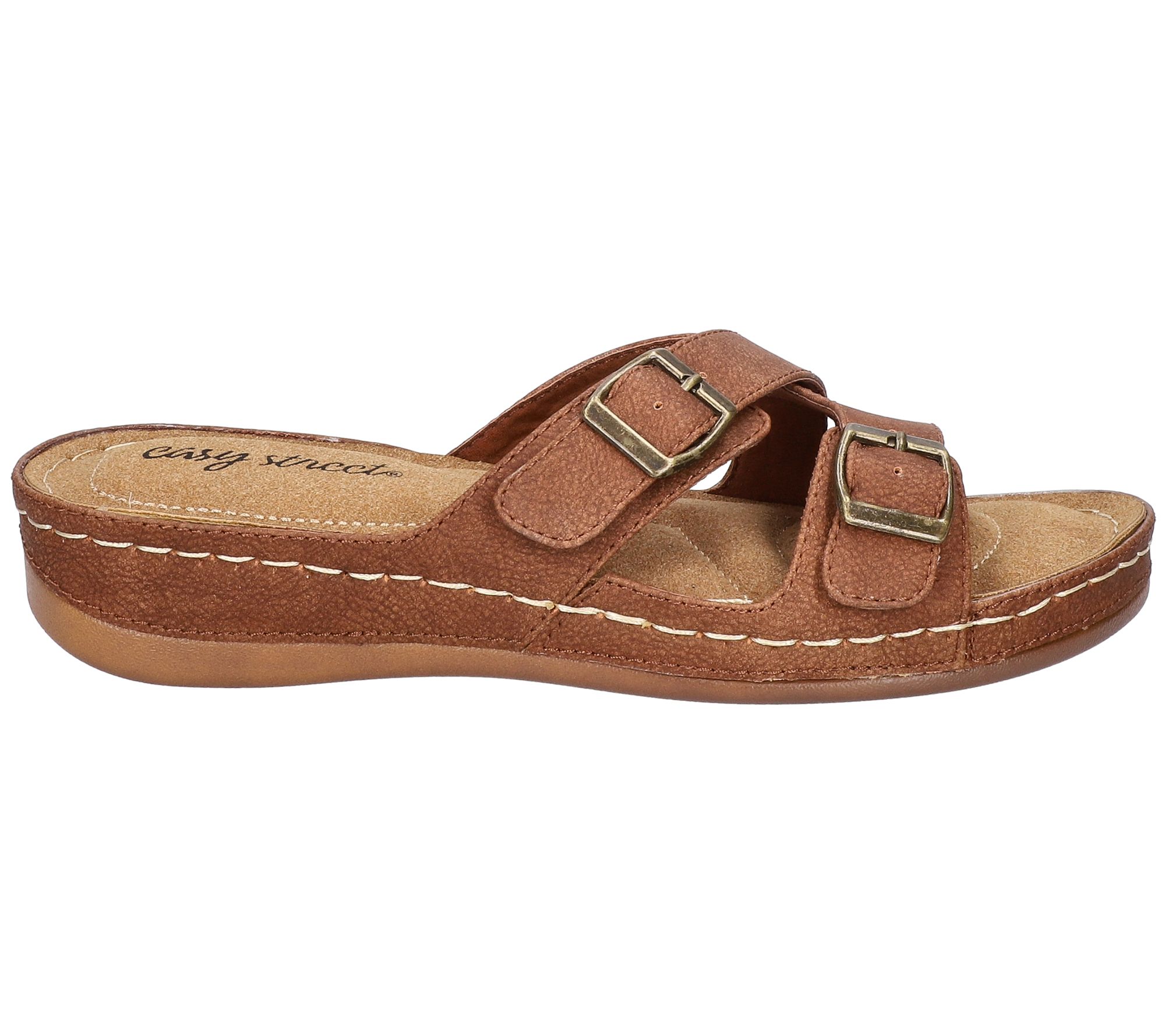 Easy Street Slide Sandals - Cullula - QVC.com