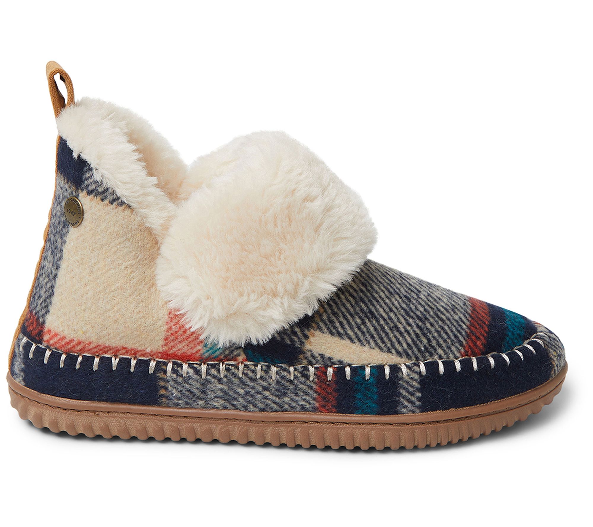 Dearfoams Alpine Indoor/Outdoor Bootie Slipper - Moritz