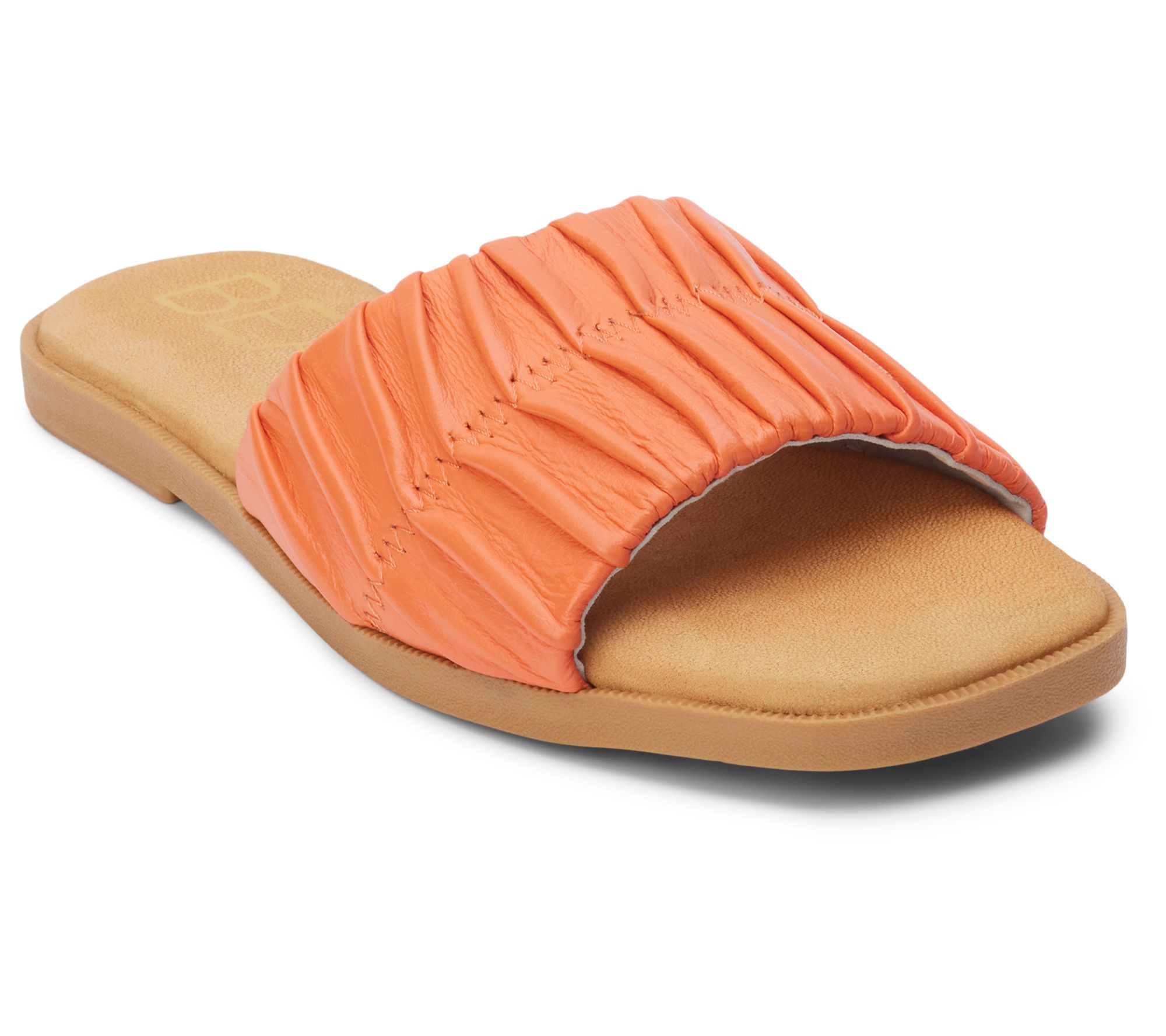 Beach by Matisse Wrinkle Detail Leather SandalViva