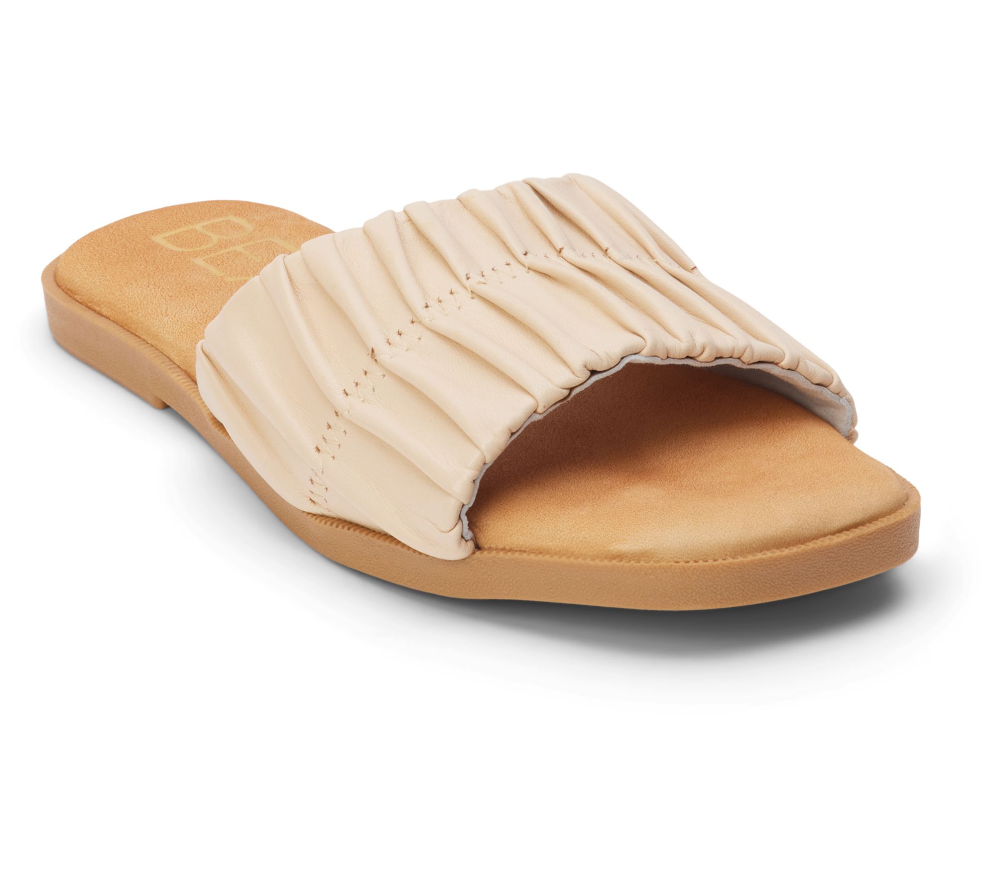 Beach by Matisse Wrinkle Detail Leather SandalViva