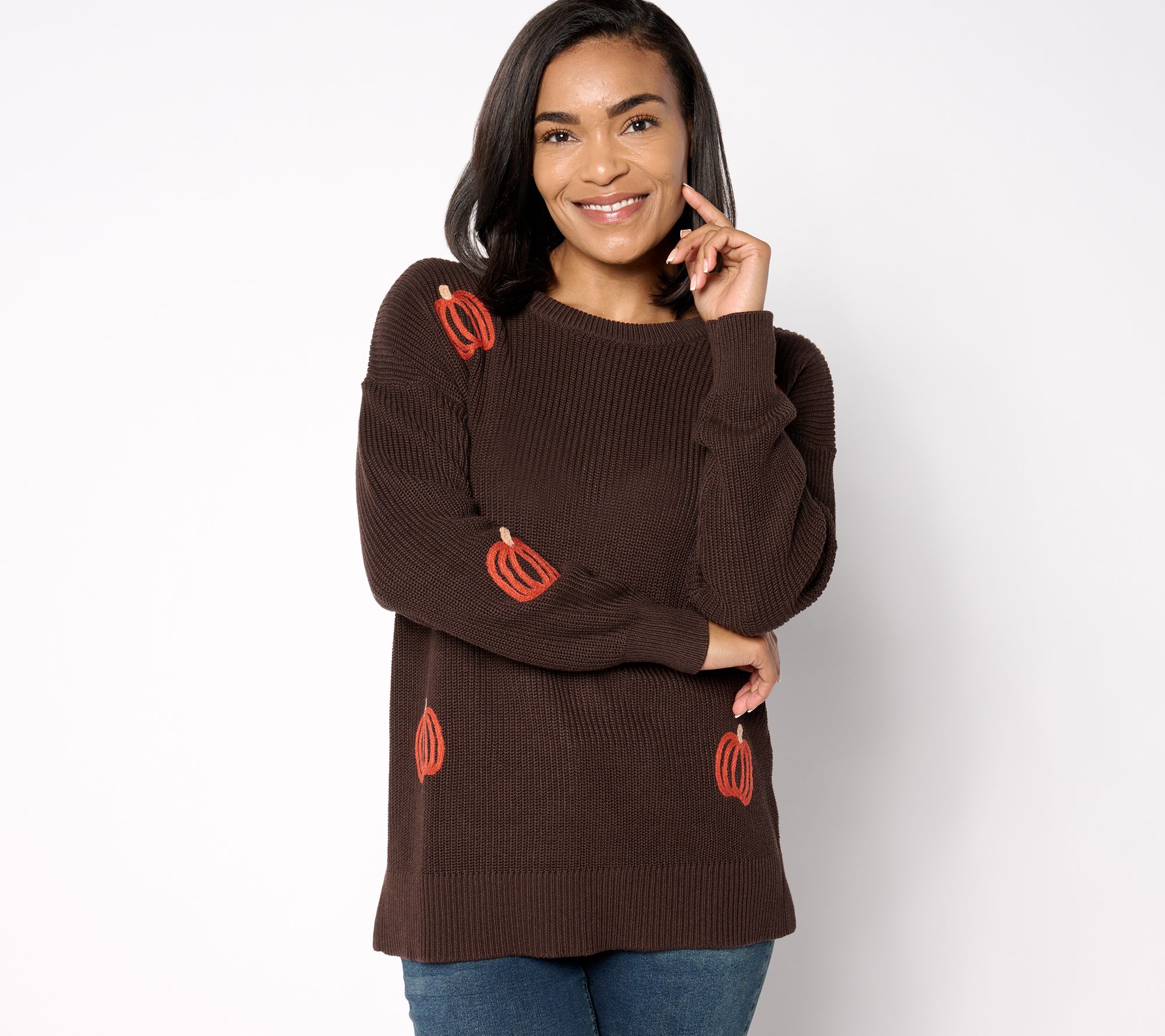 Belle by Kim Gravel It's Fall Y'all Sweater