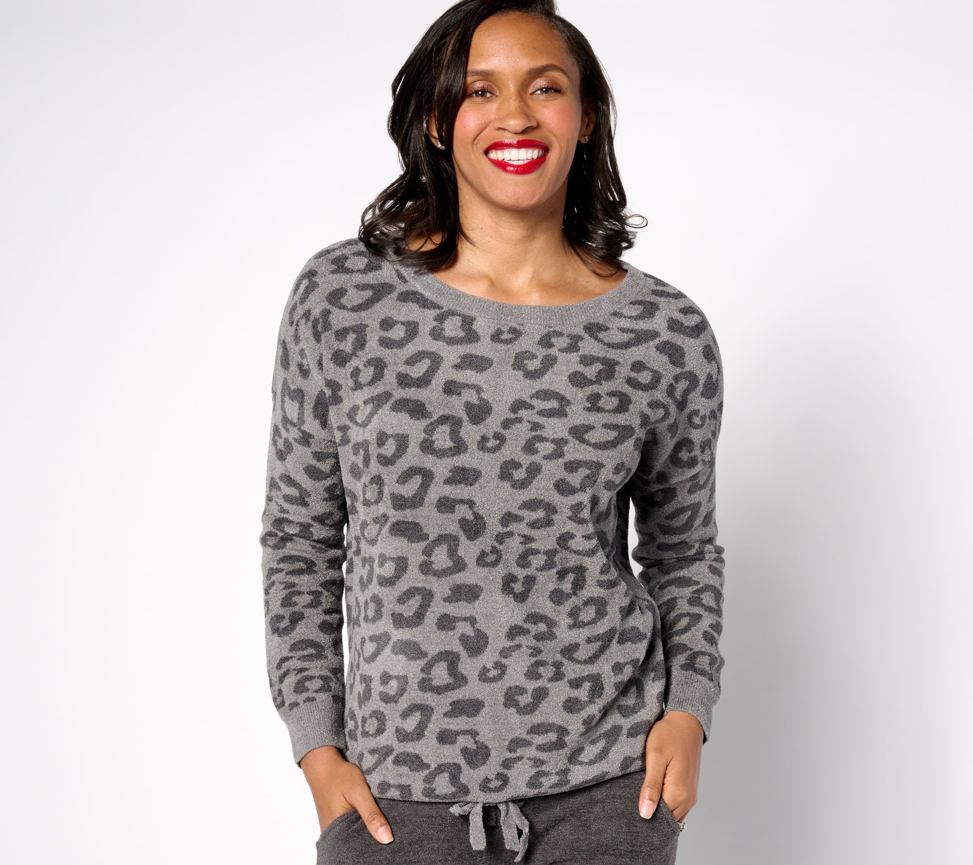 "As Is" Barefoot Dreams CozyChic Ultra Lite Pullover