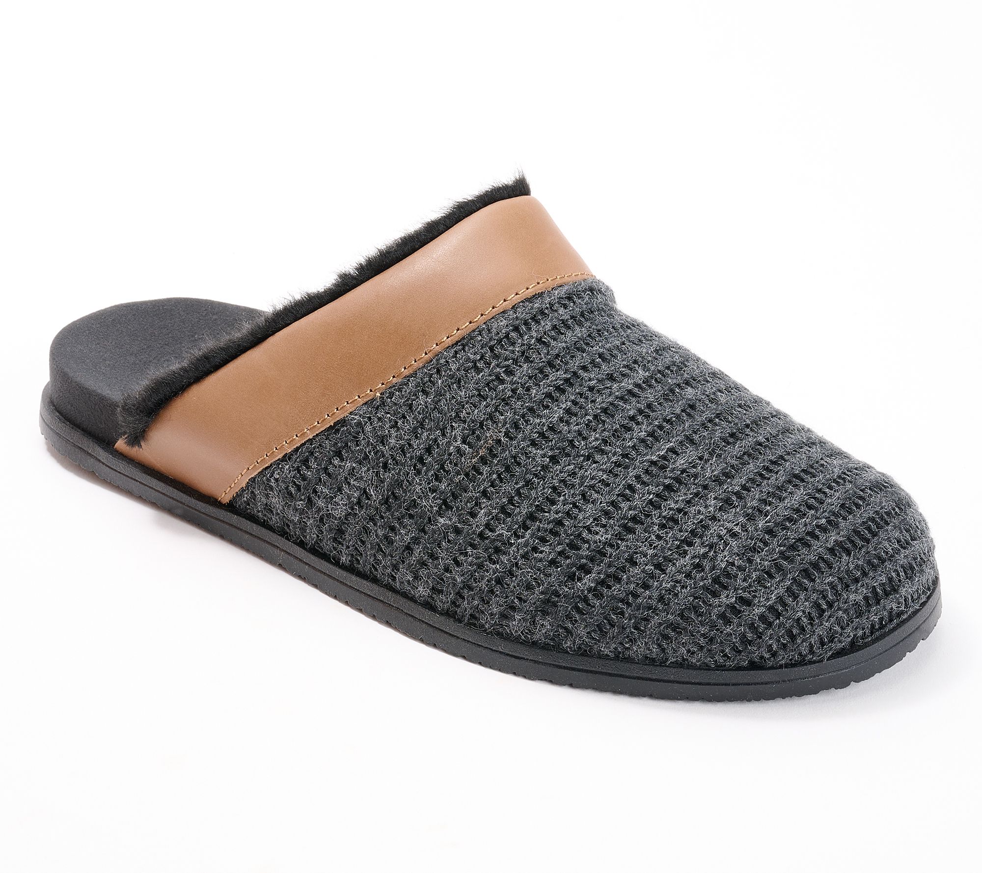 Revitalign Orthotic Sweater Knit SlippersSnowdrop