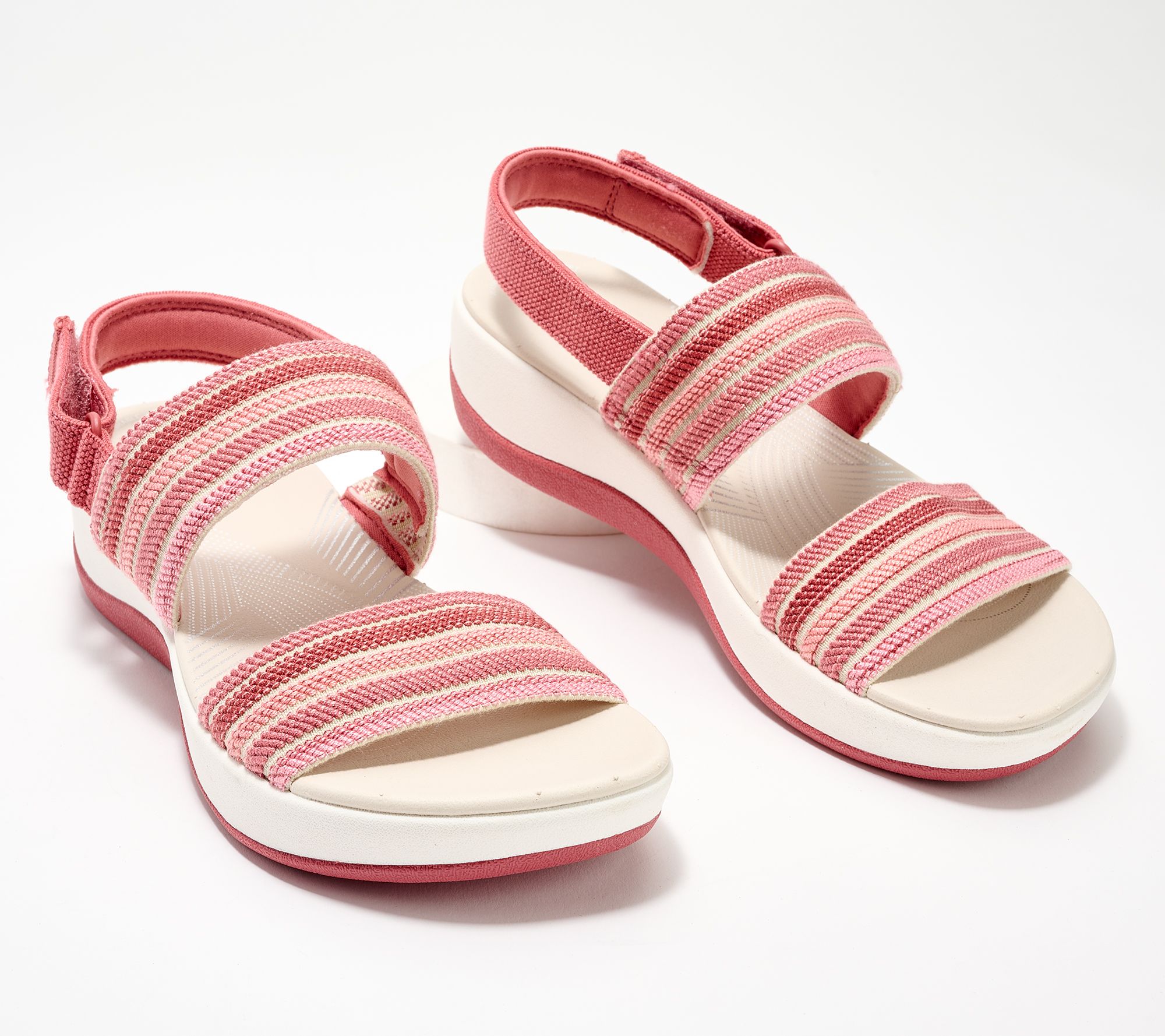 "As Is" Clarks Cloudsteppers Sport Sandals - Arla Stroll