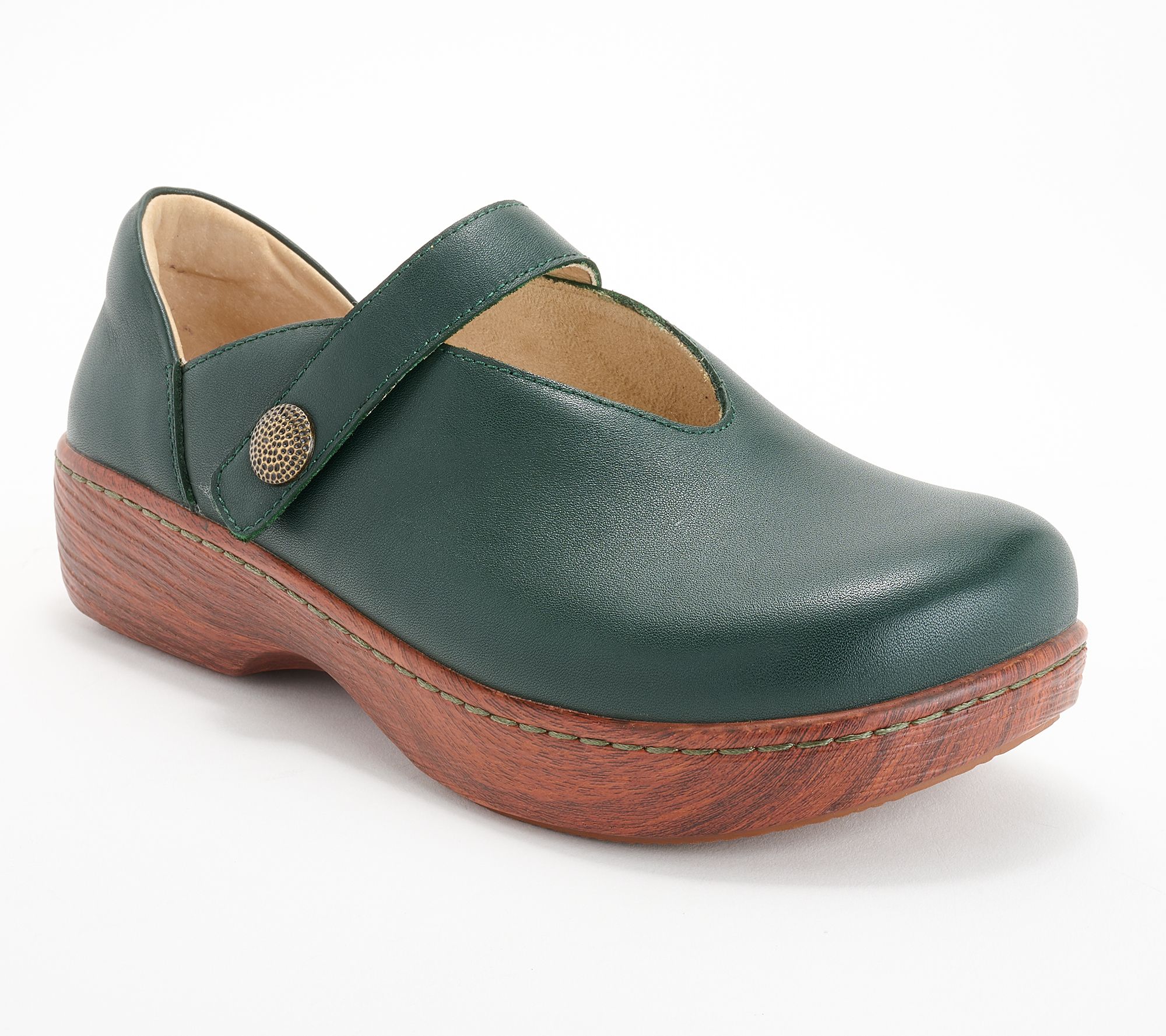 "As Is" Alegria Leather Mary Janes - Ophelia