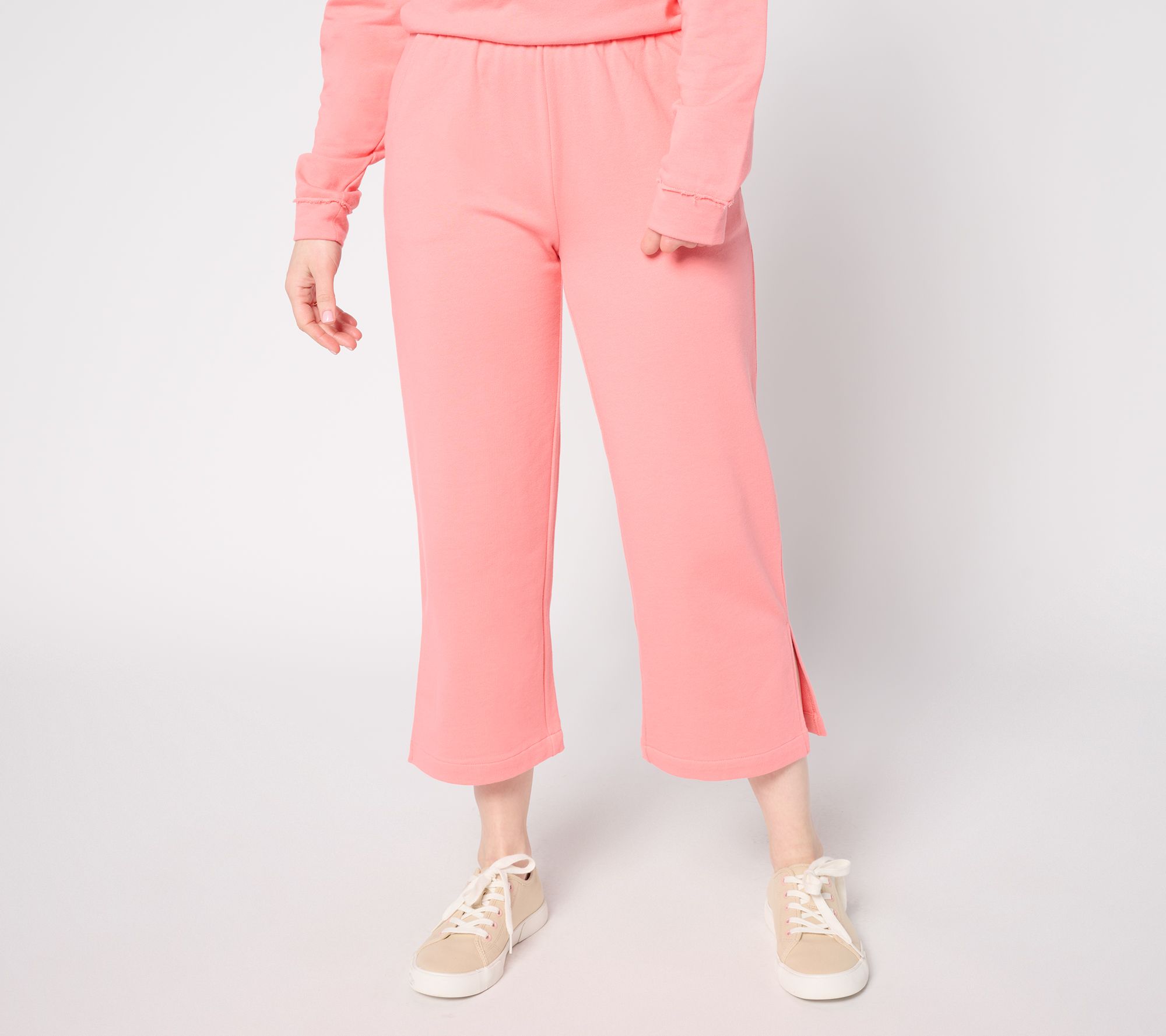 AnyBody Tall French Terry Pants with Pockets