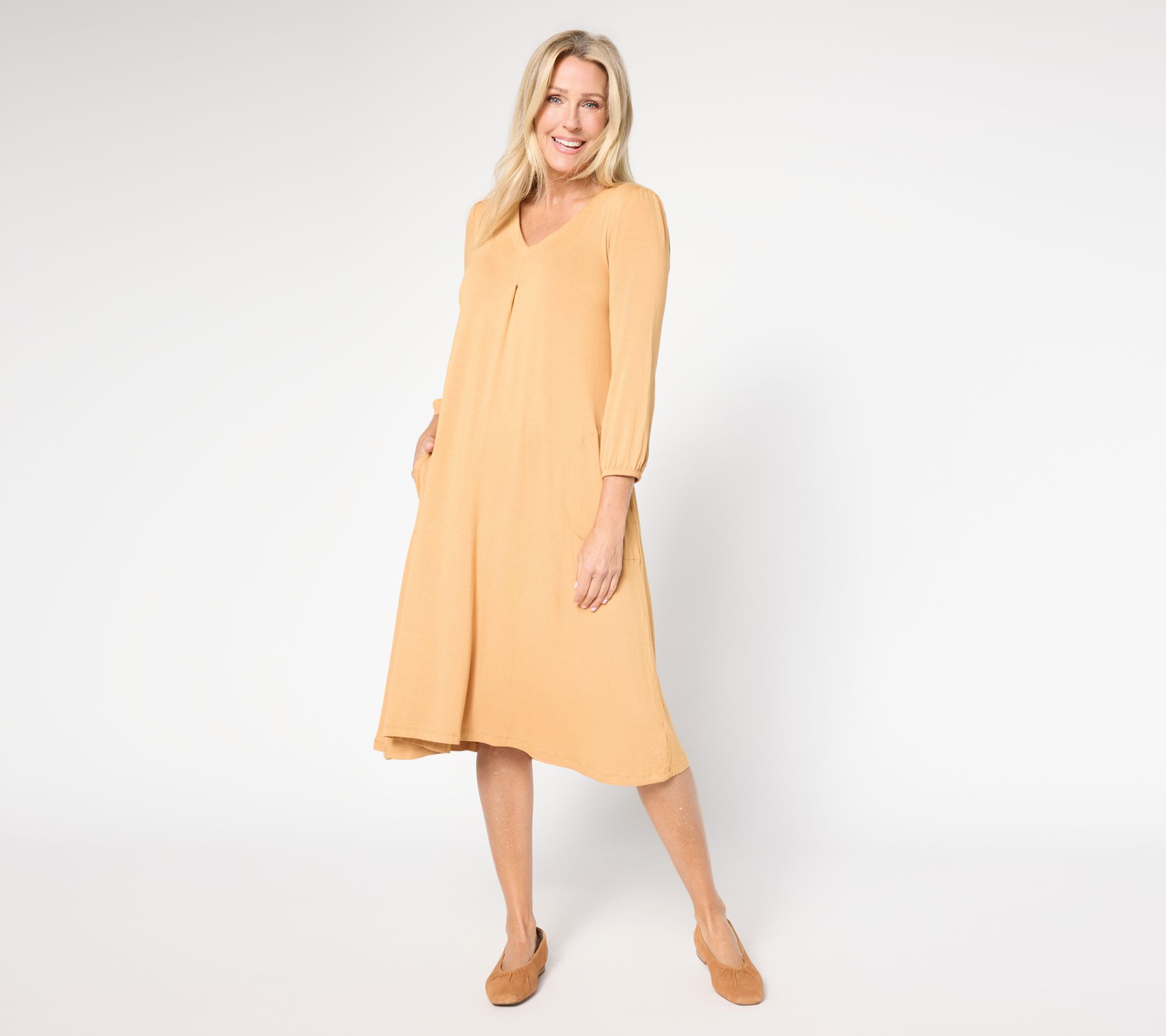 Cuddl Duds Soft Stretch Lounge Dress