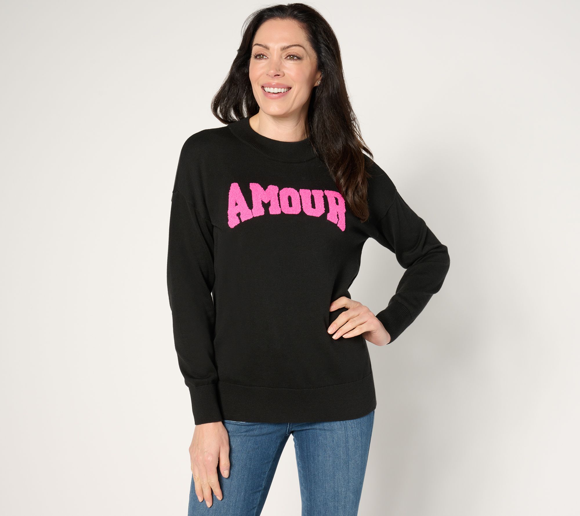 "As Is" Belle by Kim Gravel Language of Love Amour Sweater