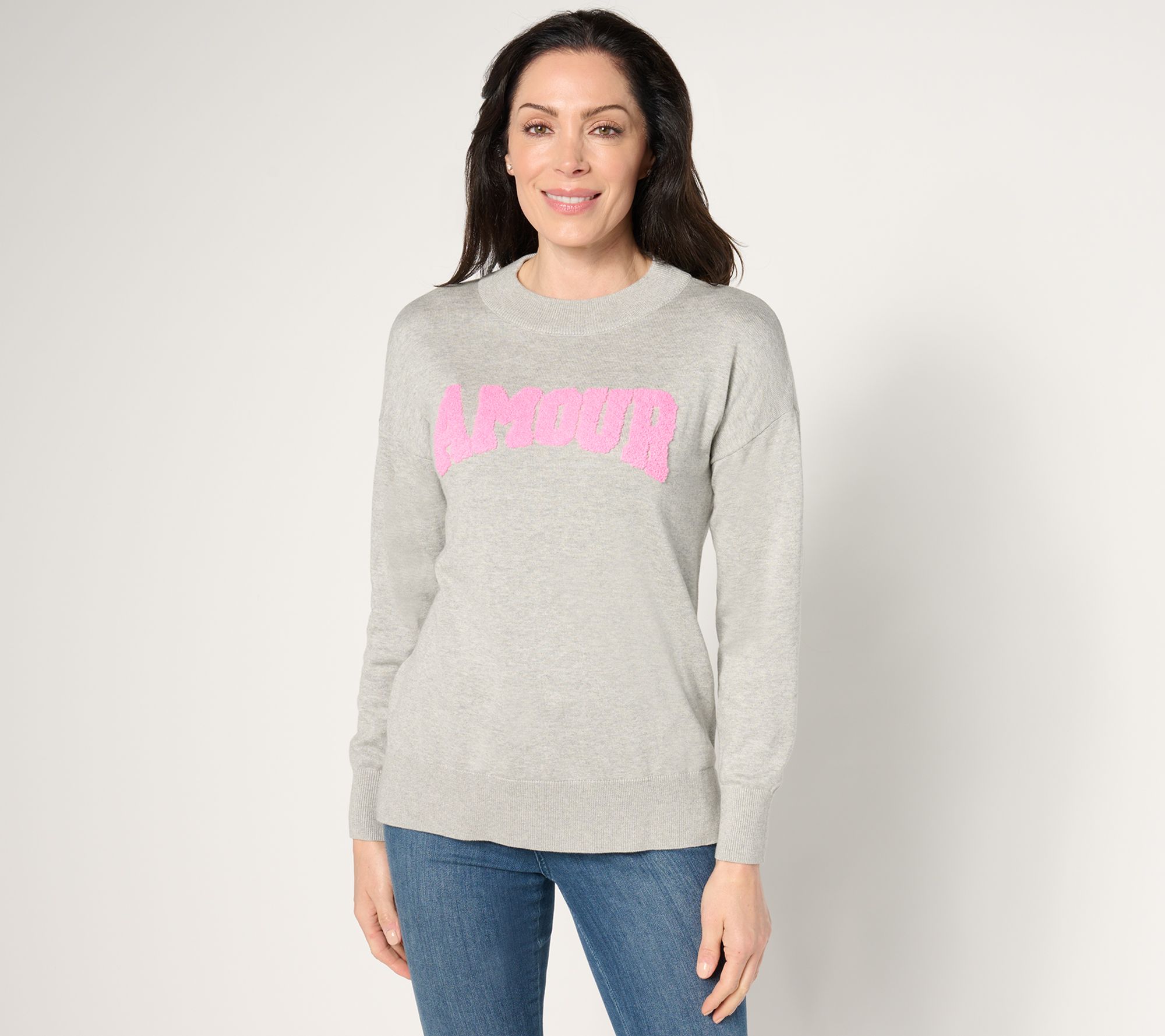 "As Is" Belle by Kim Gravel Language of Love Amour Sweater