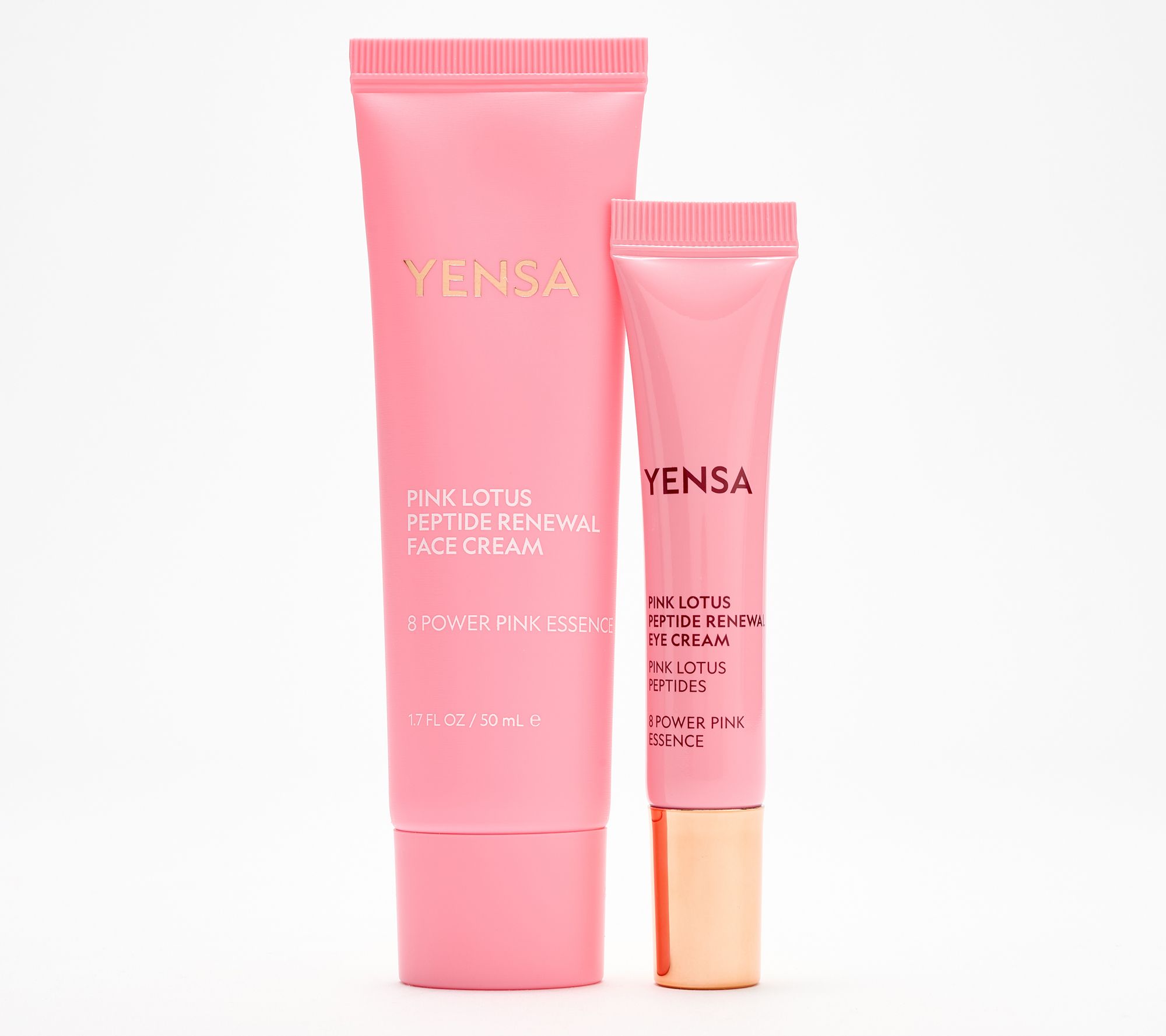 YENSA Beauty Pink Lotus Face Cream & Eye Cream 2-pc Set
