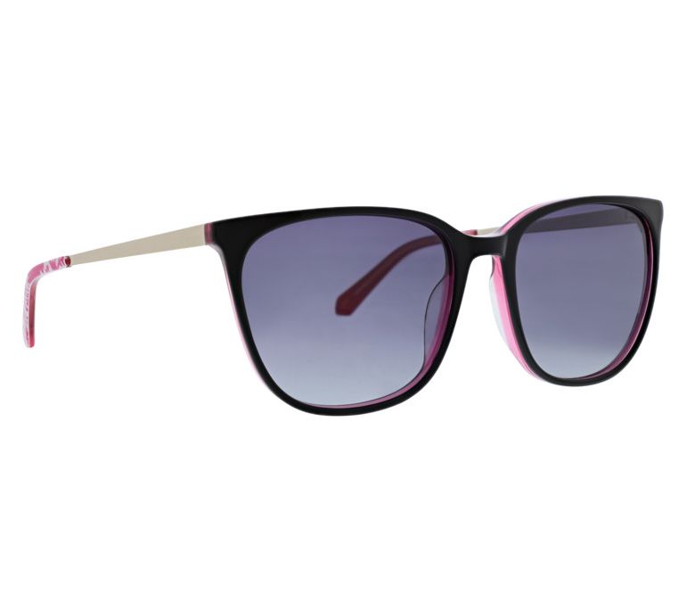 Vera Bradley Loup Round Polarized Sunglasses