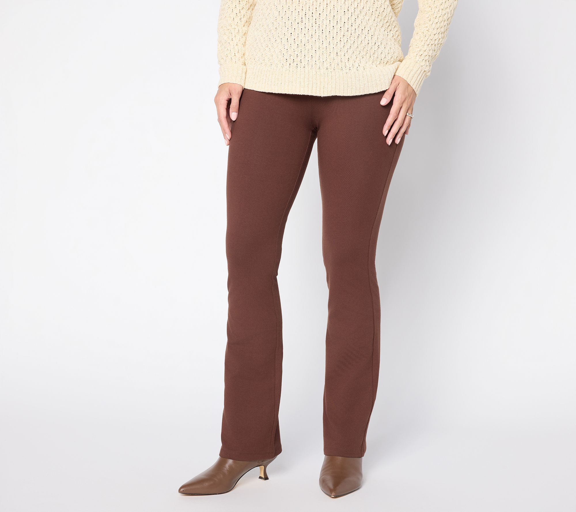 Women with Control Regular 86/14 La Petite Bell Full Length Pant