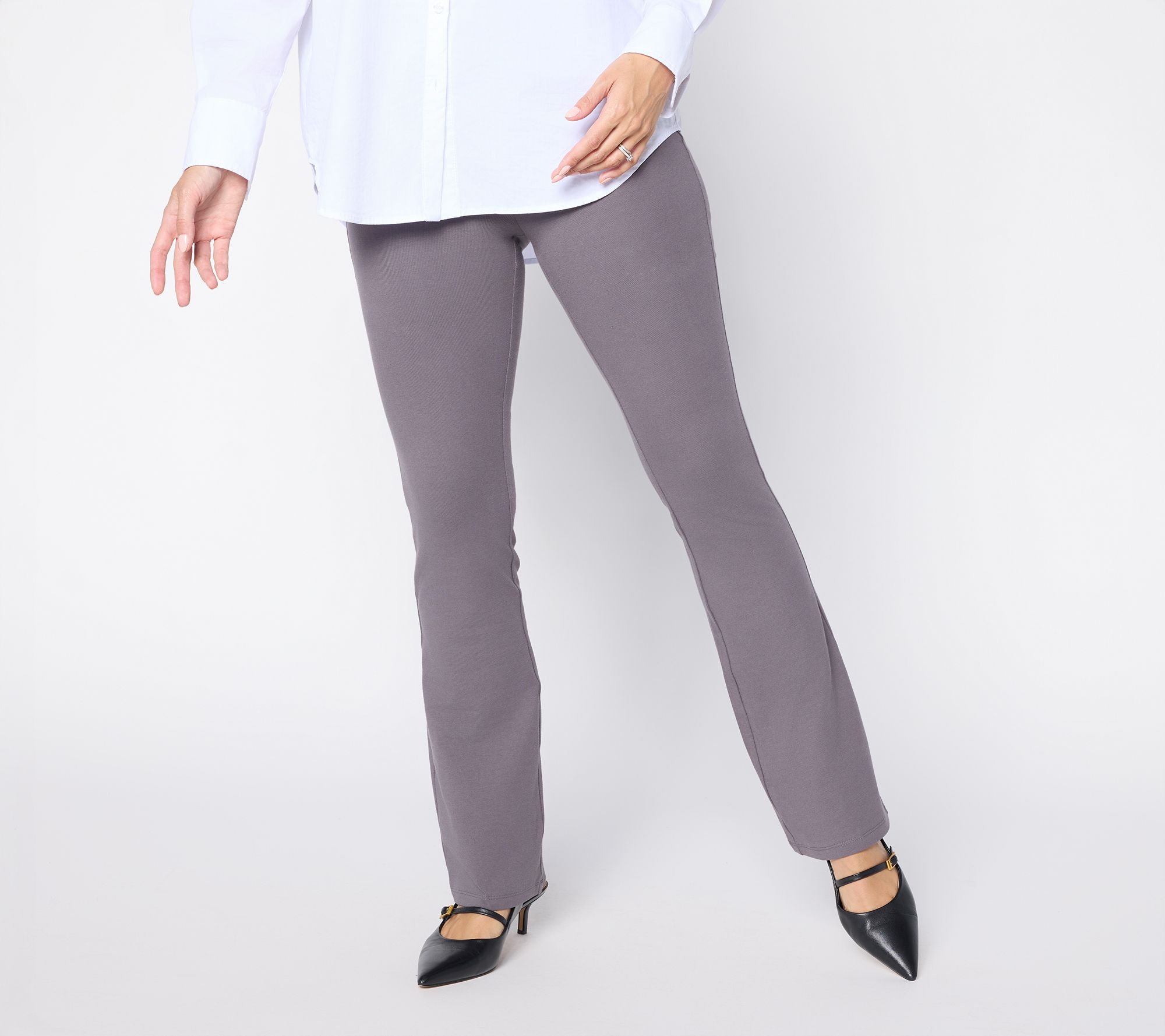 Women with Control Regular 86/14 La Petite Bell Full Length Pant