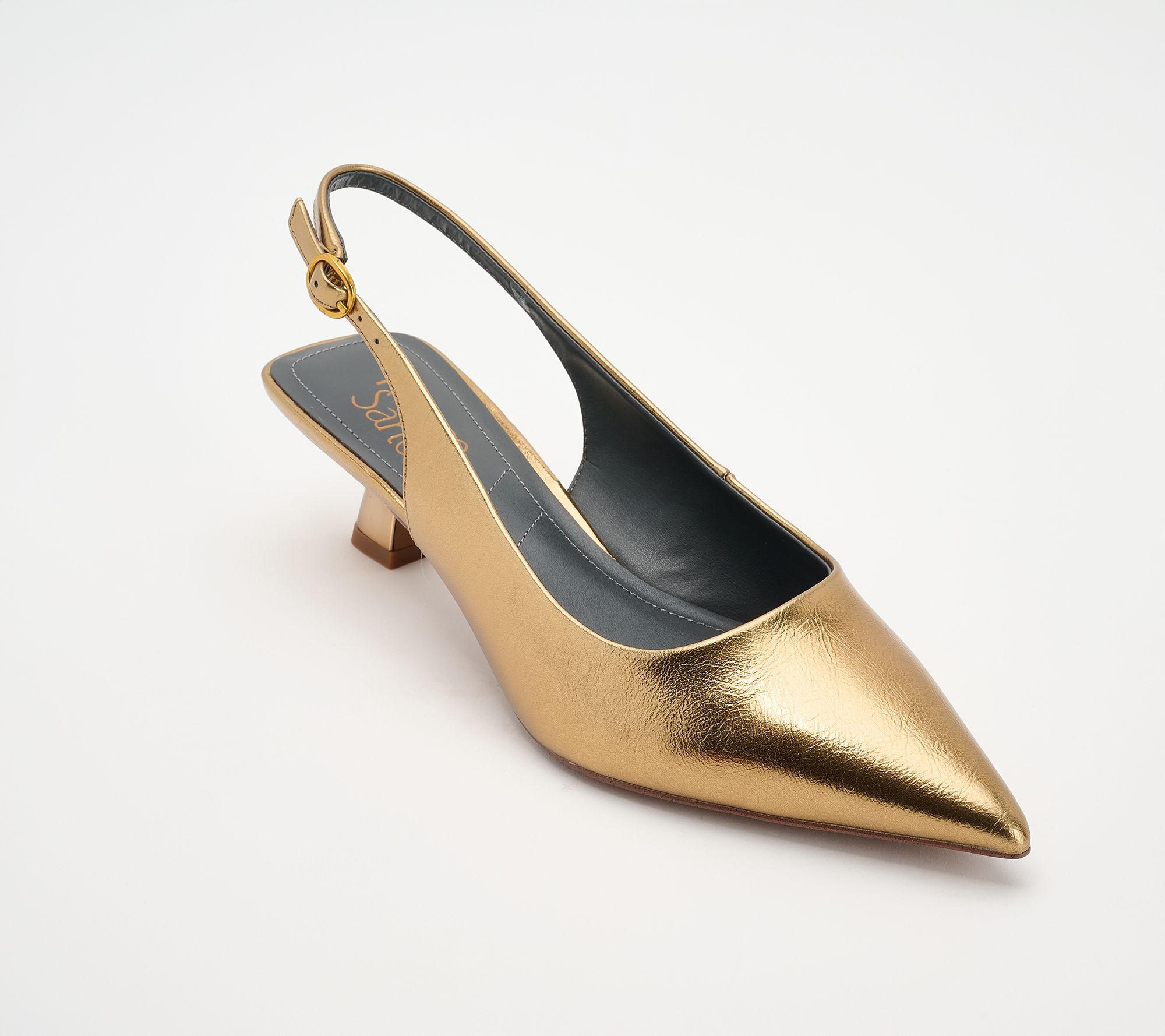 Franco Sarto Adjustable Slingback Kitten Heel - Jaden 2.0