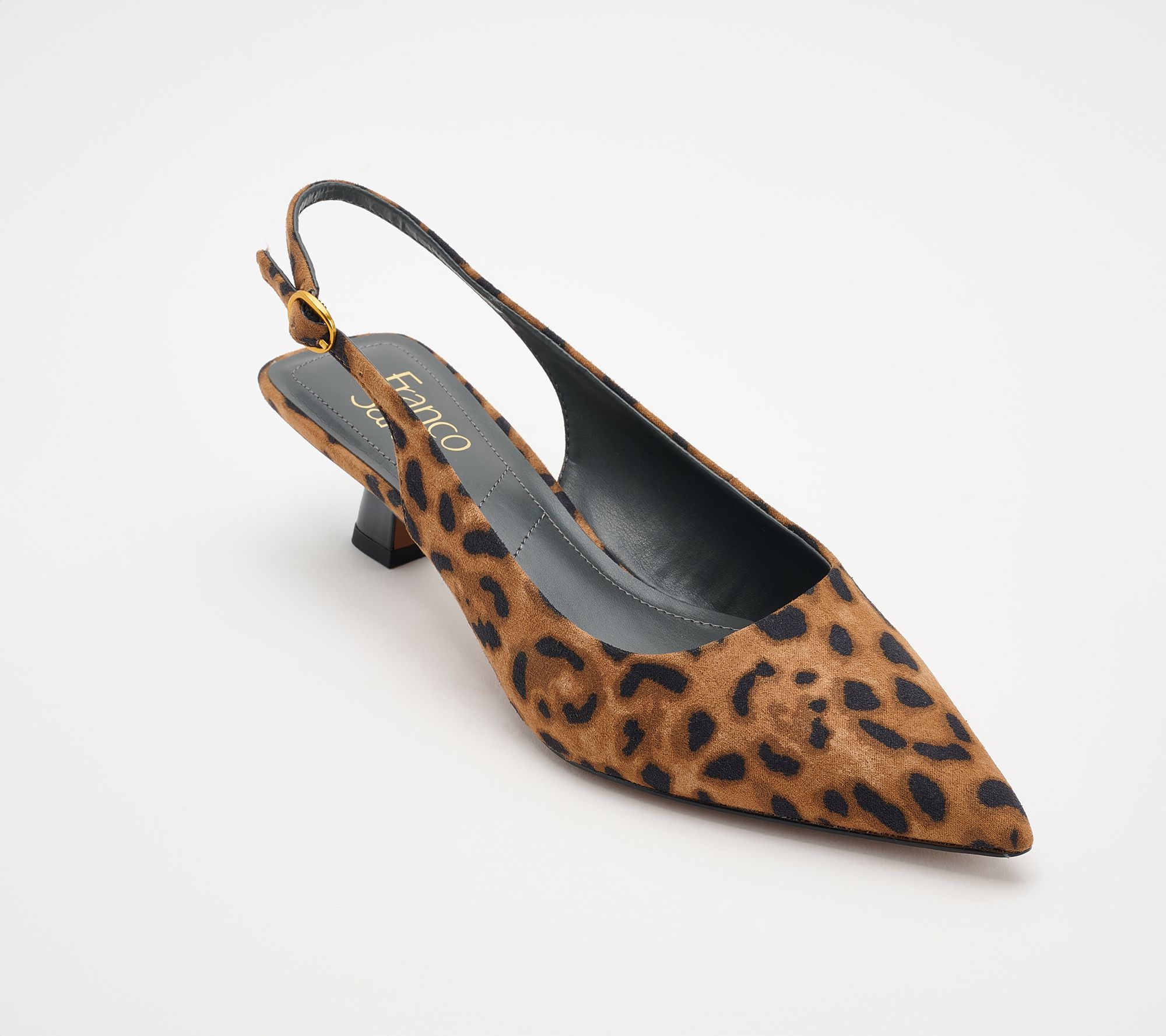 Franco Sarto Adjustable Slingback Kitten Heel - Jaden 2.0
