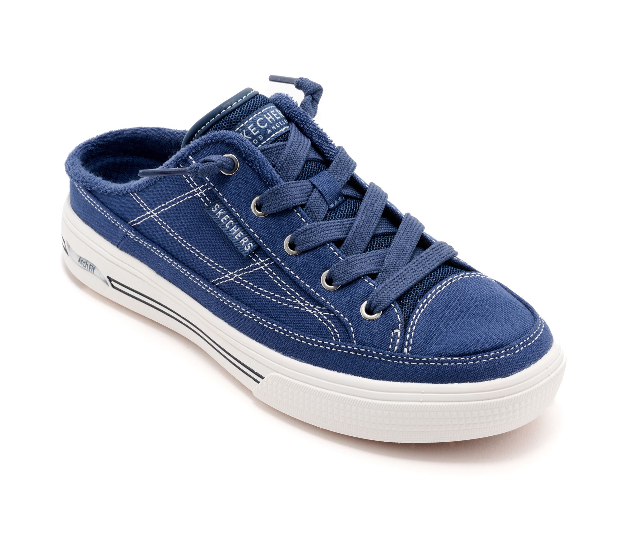 Skechers Street Arch Fit Arcade Vegan Washable Mules - Find Ya There