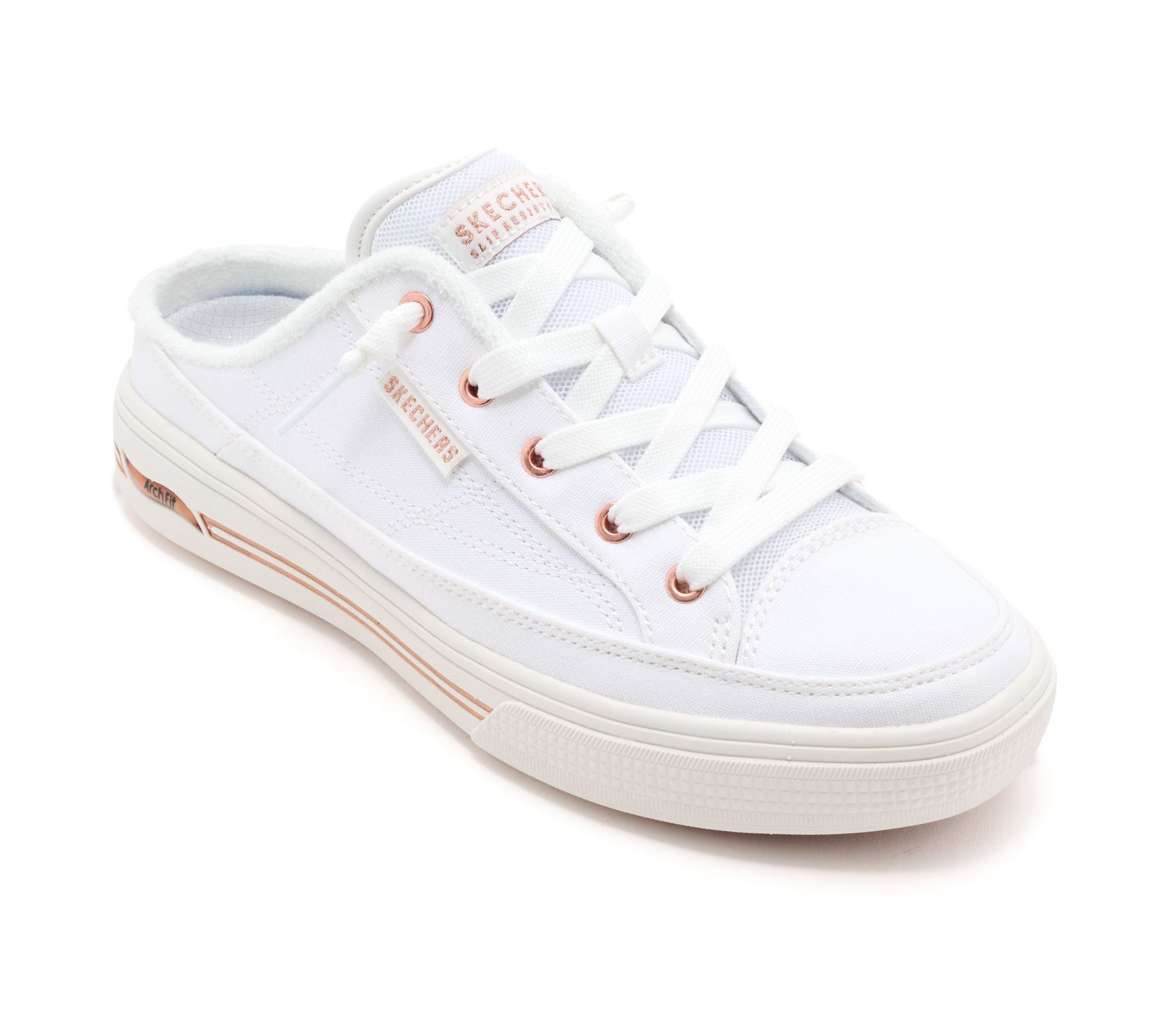 Skechers Street Arch Fit Arcade Vegan Washable Mules - Find Ya There