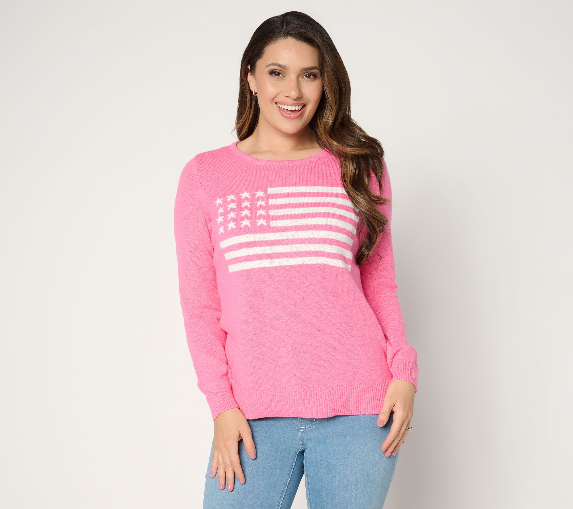 Belle by Kim Gravel America the Beautiful Slub Sweater