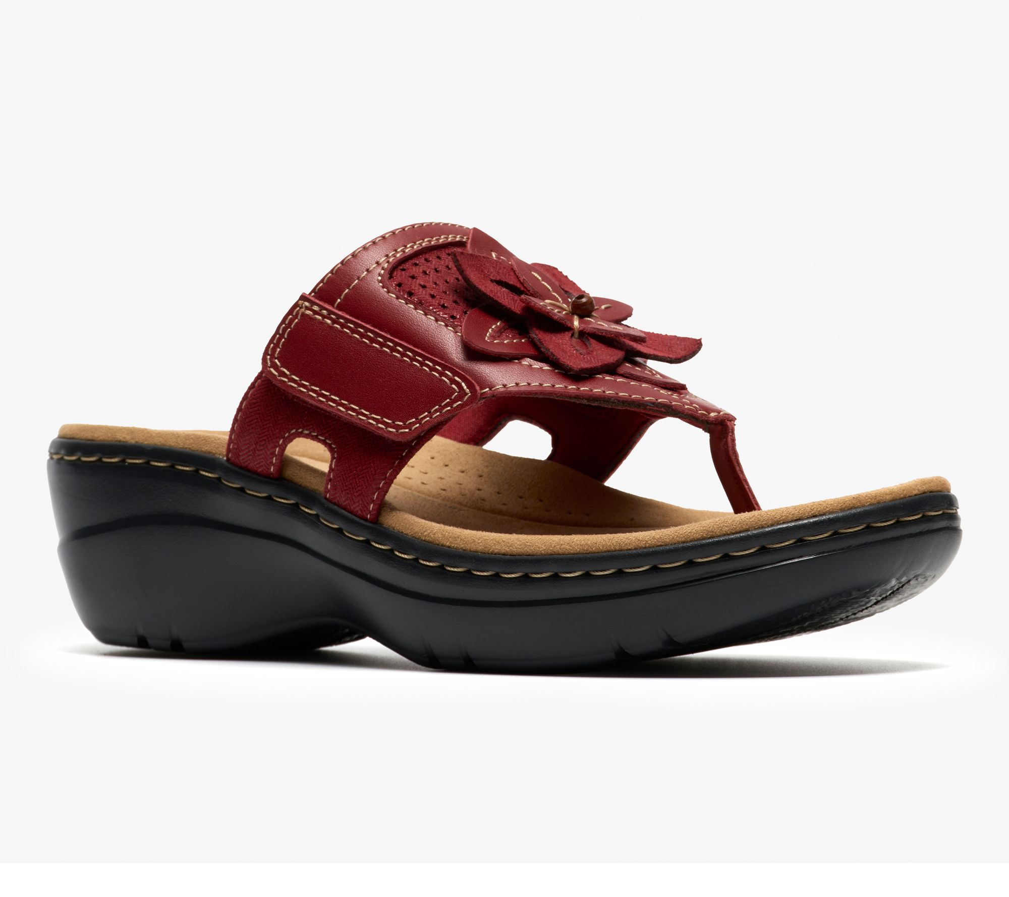 Clarks Collection Leather Thong Sandals -Merliah2 Kyla