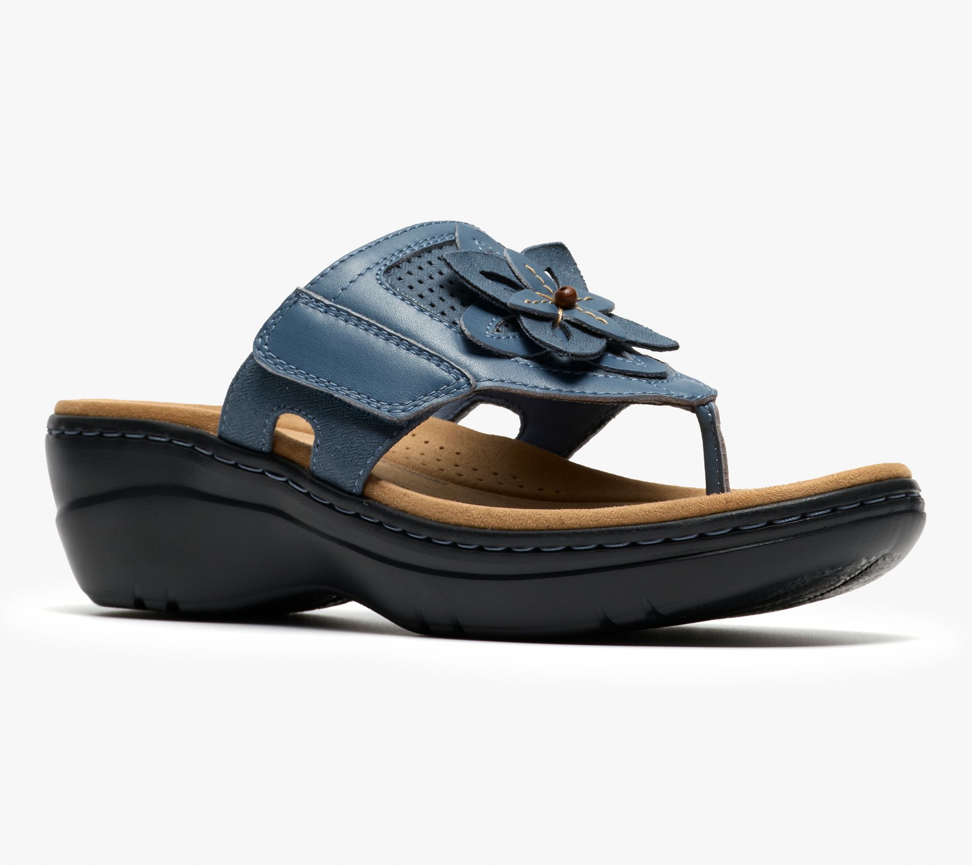 Clarks Collection Leather Thong Sandals -Merliah2 Kyla