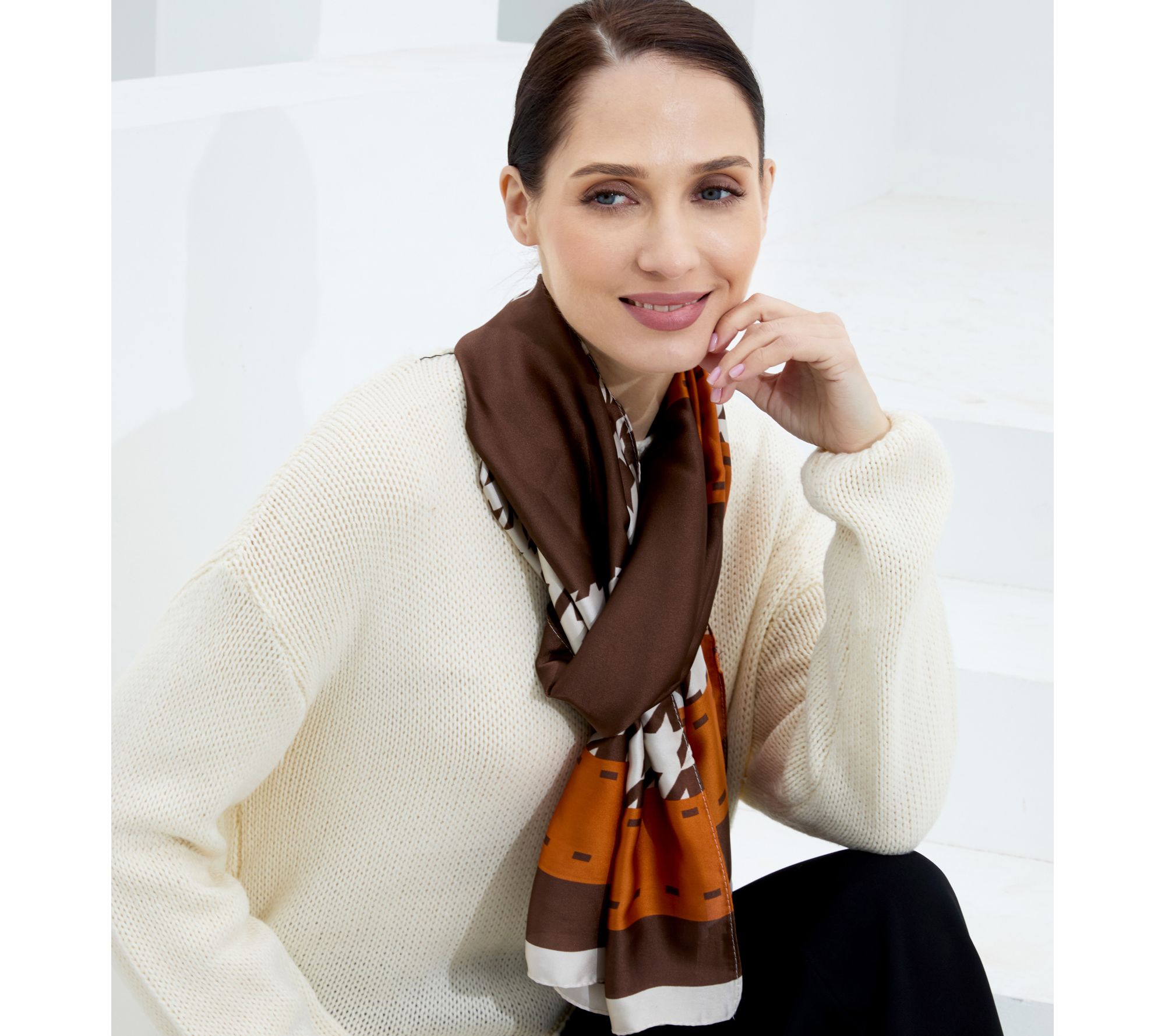 Youzey The Arden Over Sized Light Weight Scarf35" x 70"